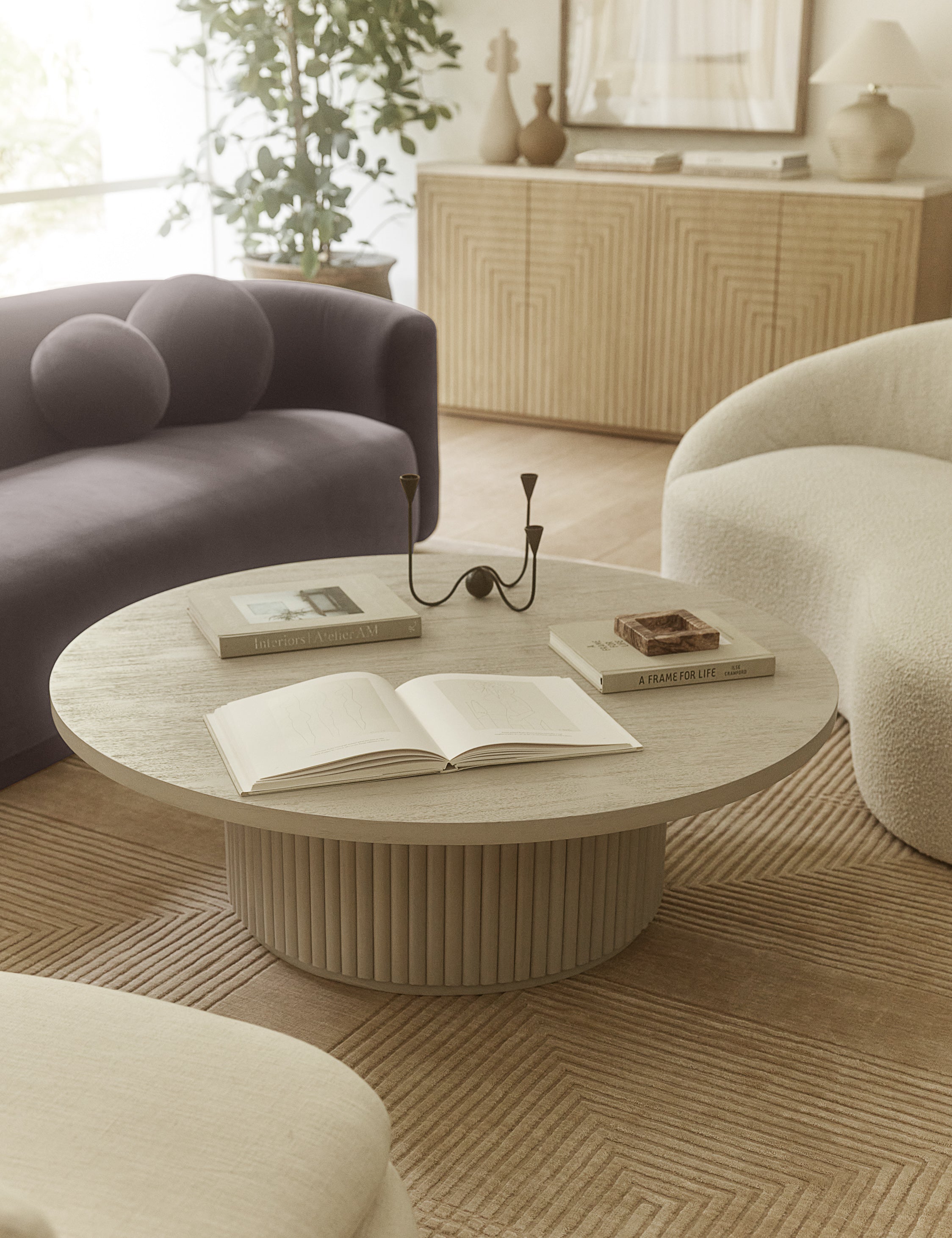 Lulu and Georgia - Rutherford Round Coffee Table