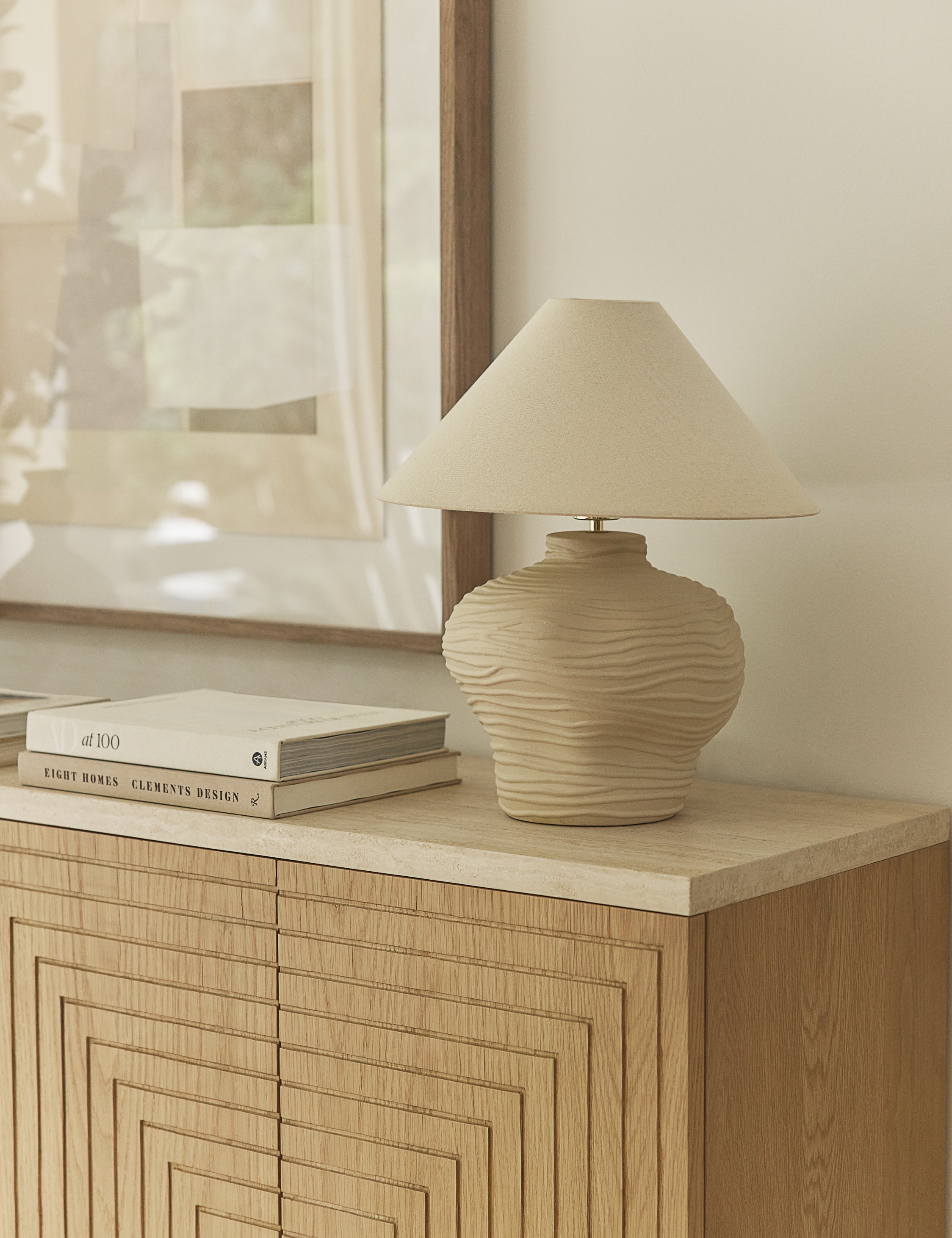 Lulu and Georgia - Wrinkle Table Lamp by Sarah Sherman Samuel