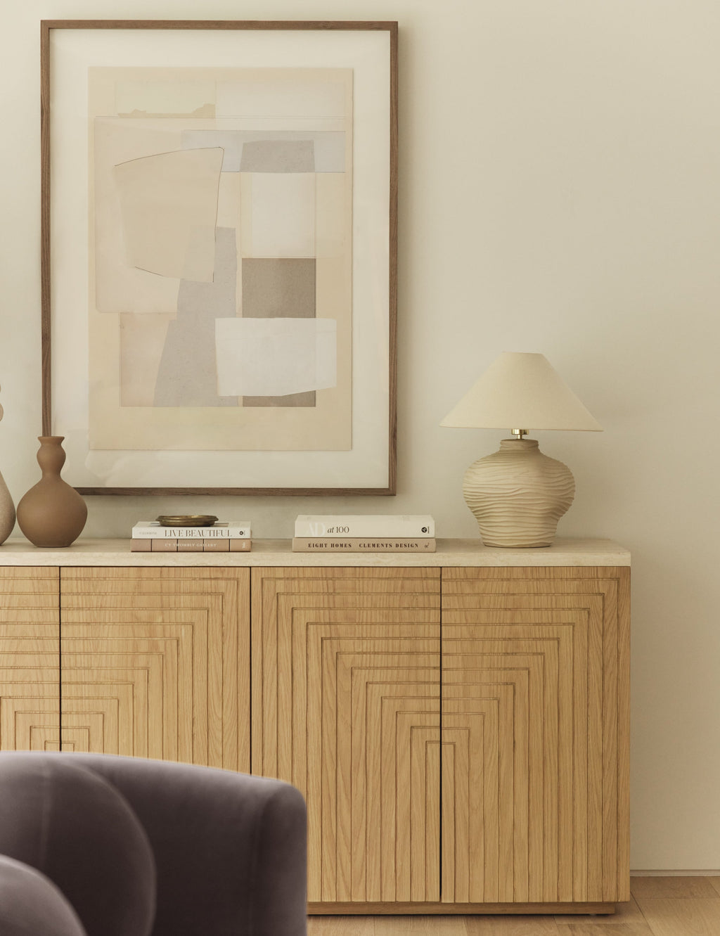 Lulu and Georgia - Wrinkle Table Lamp by Sarah Sherman Samuel