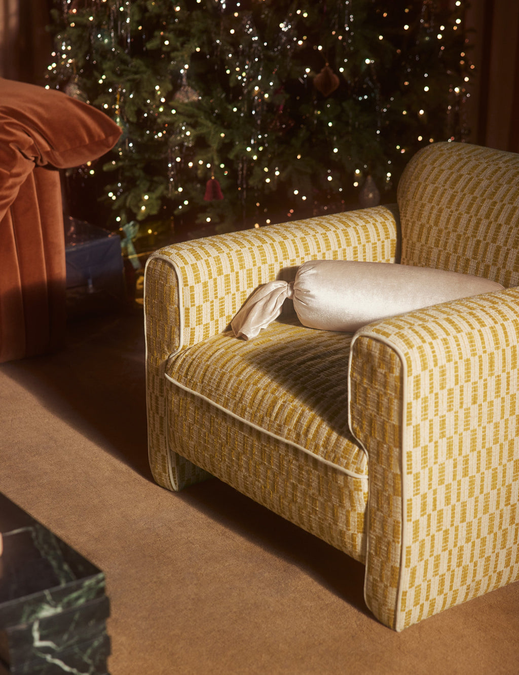Lulu and Georgia - Open Box: Sibley Accent Chair, Chartreuse
