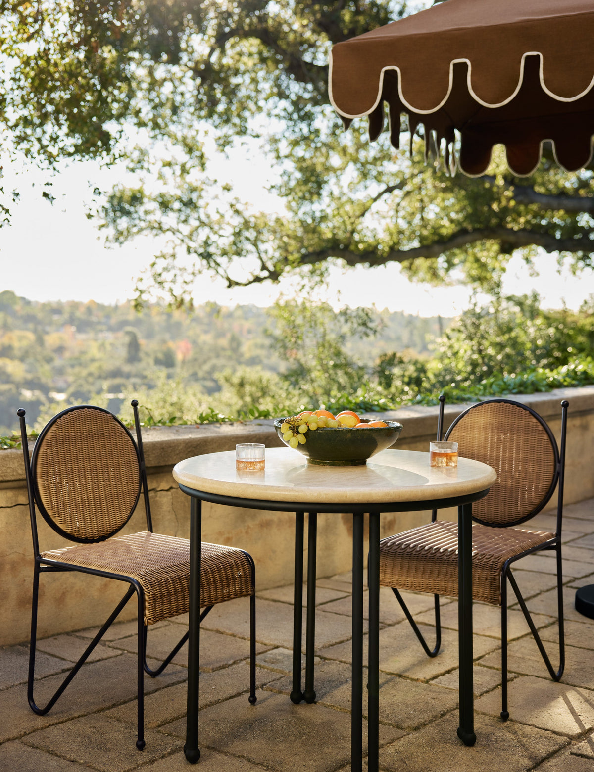 Lulu and Georgia - Open Box: Ziggy Outdoor Dining Chair, Natural by Sarah Sherman Samuel