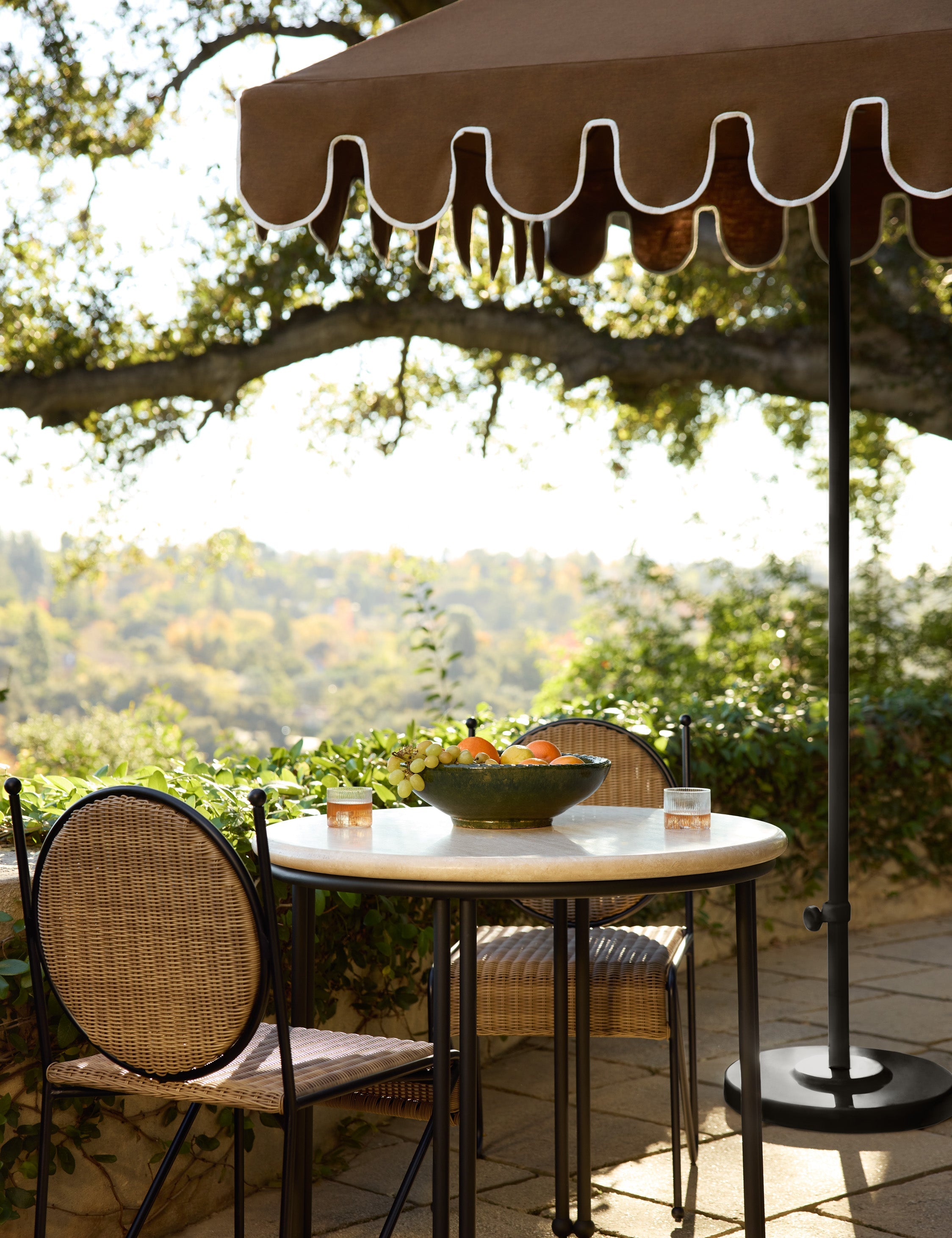 Lulu and Georgia - Napoli 6' Square Outdoor Umbrella