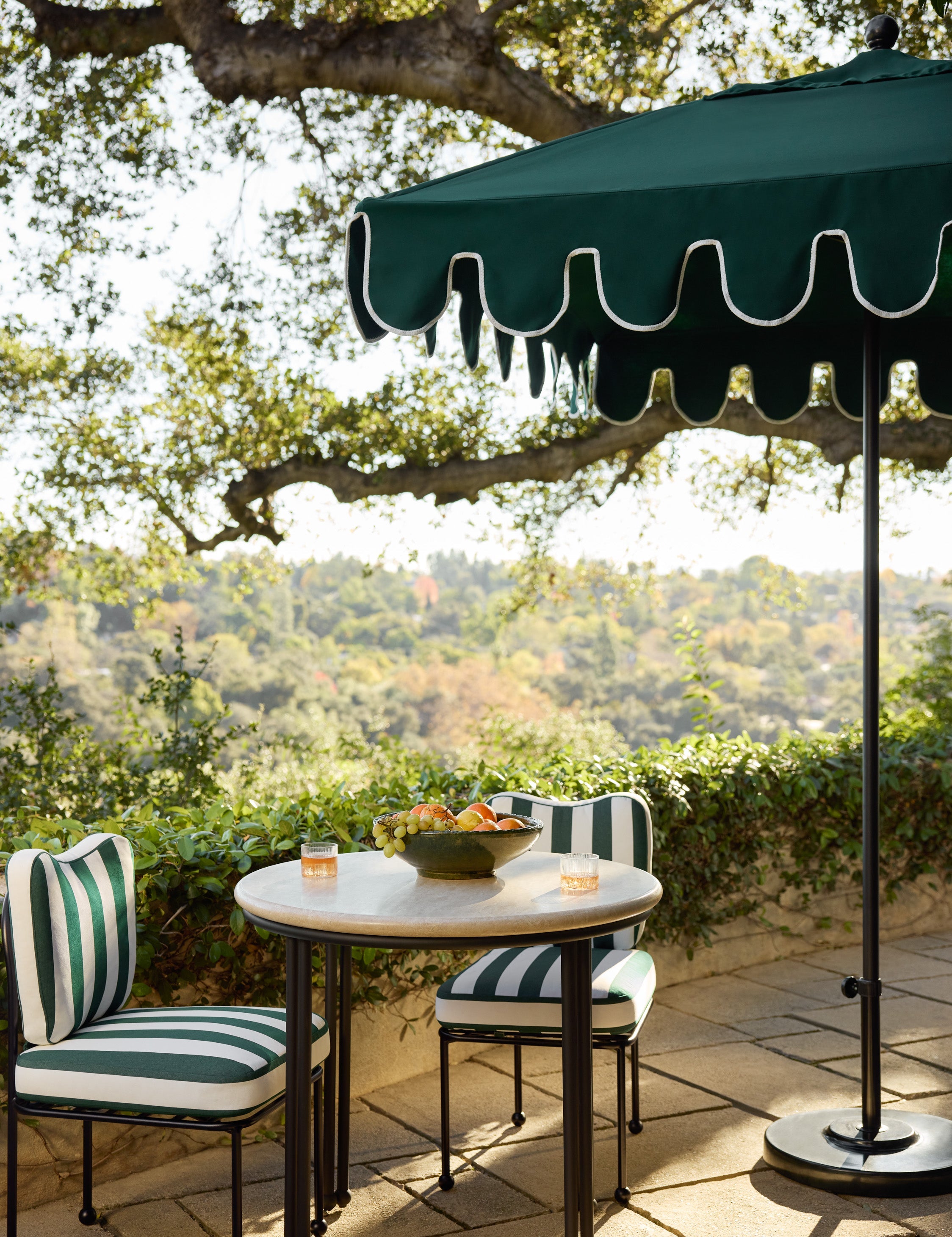 Lulu and Georgia - Napoli 6' Square Outdoor Umbrella