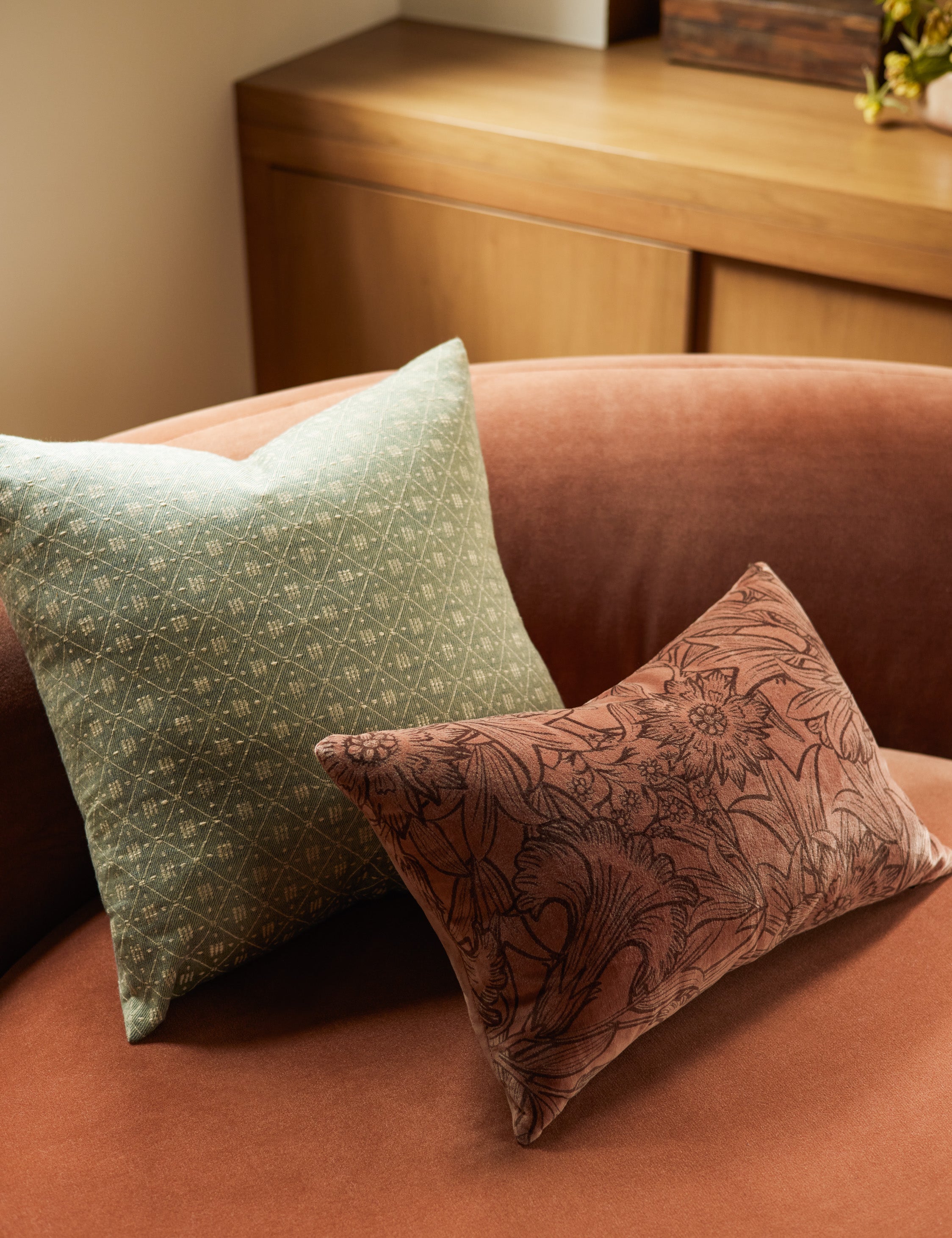Lulu and Georgia - Sandell Velvet Pillow