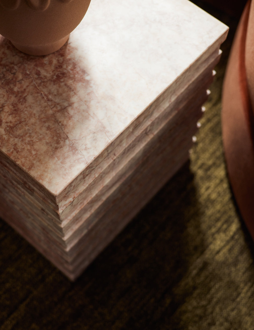 Lulu and Georgia - Mardi Marble Side Table