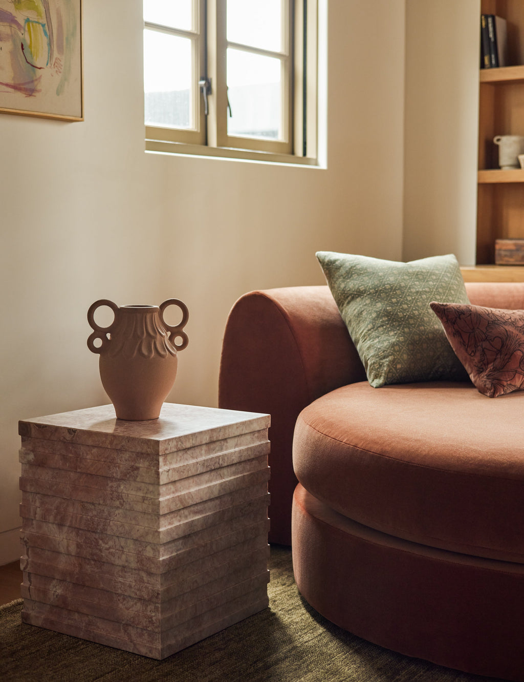 Lulu and Georgia - Mardi Marble Side Table