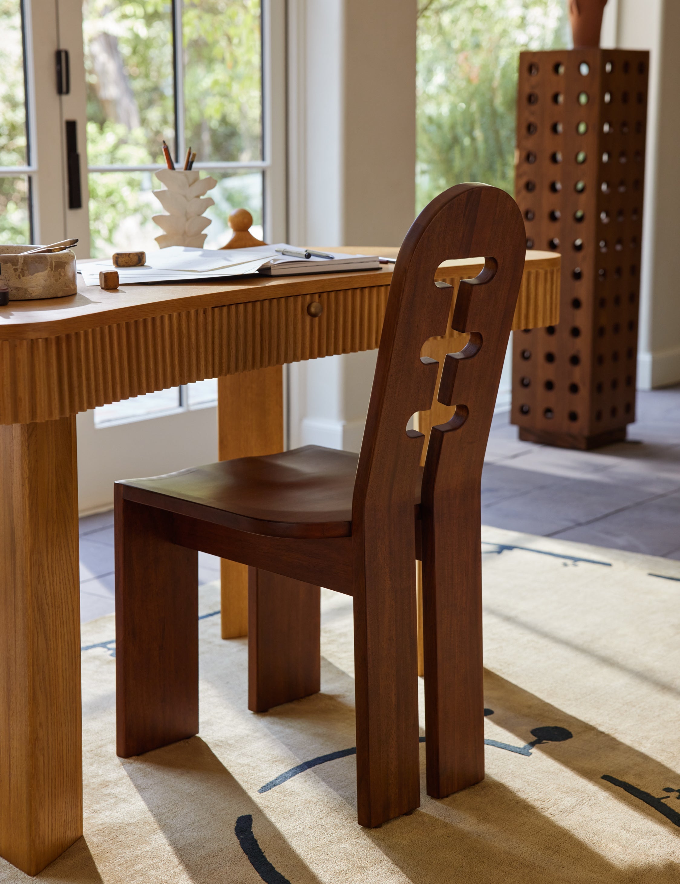 Lulu and Georgia - Rivas Dining Chair by Sarah Sherman Samuel