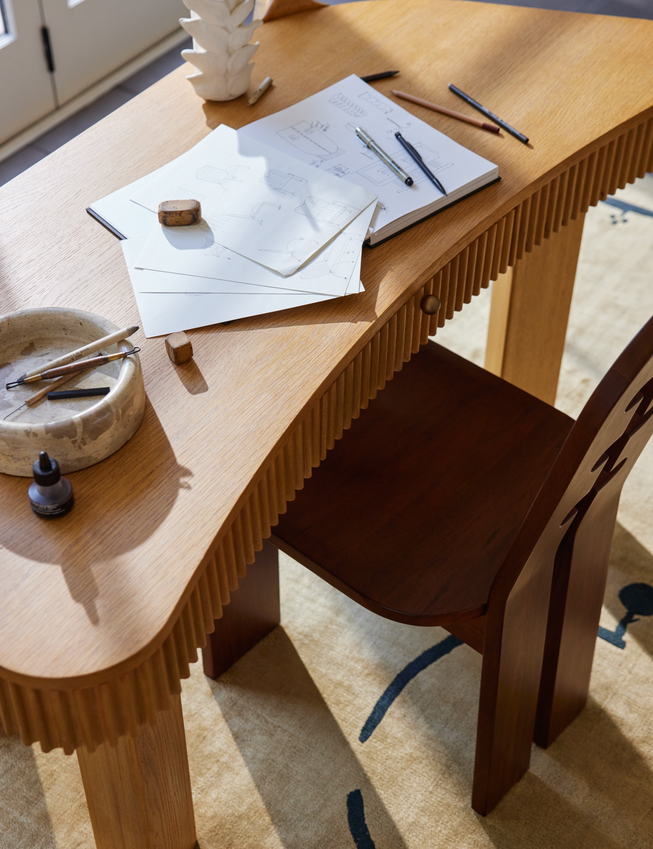 Lulu and Georgia - Arnie Desk by Sarah Sherman Samuel