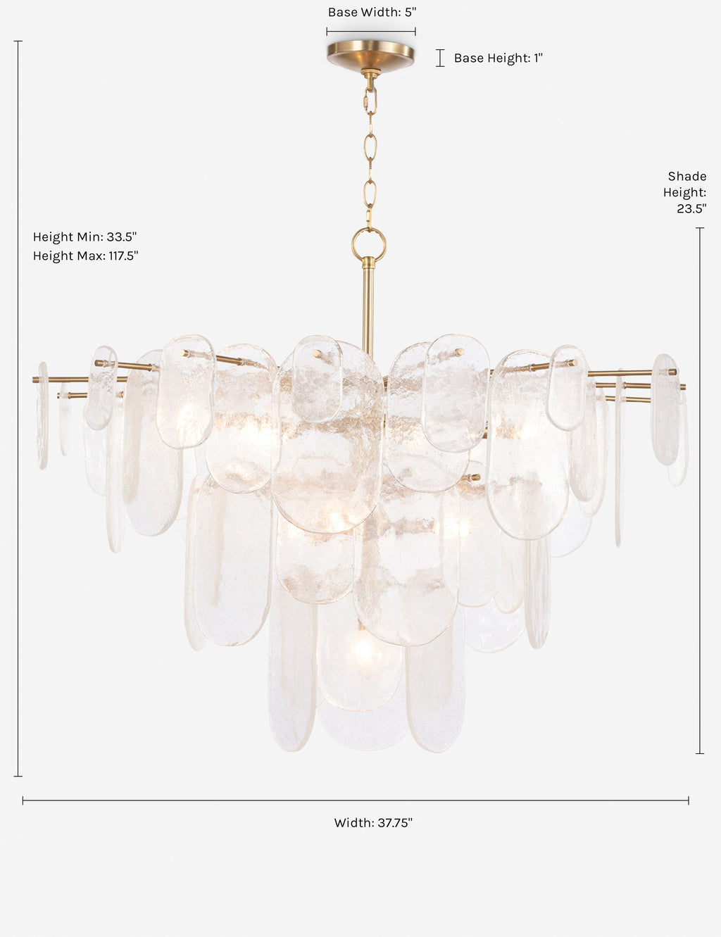 Lulu and Georgia - Echo Chandelier by Regina Andrew