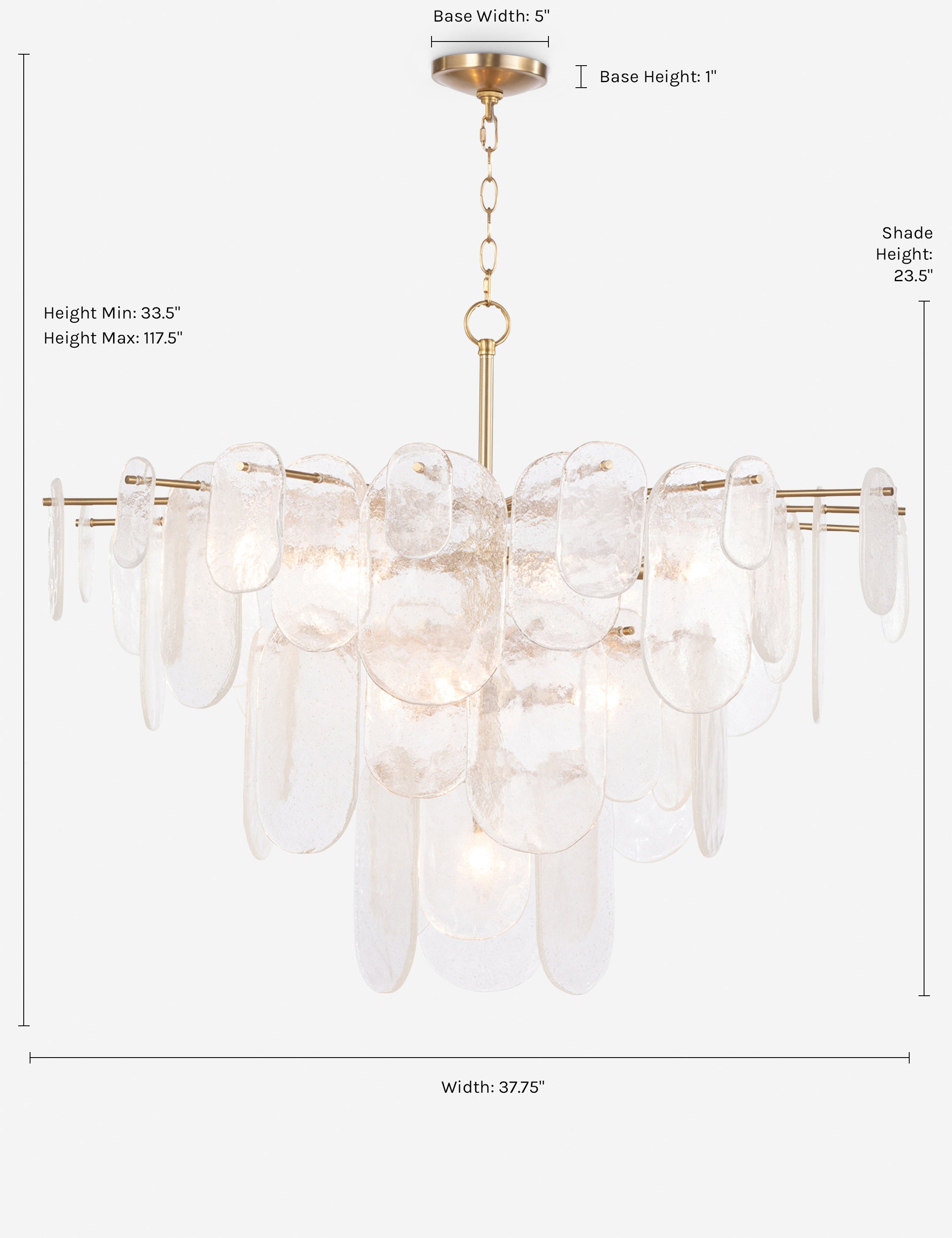 Lulu and Georgia - Echo Chandelier by Regina Andrew