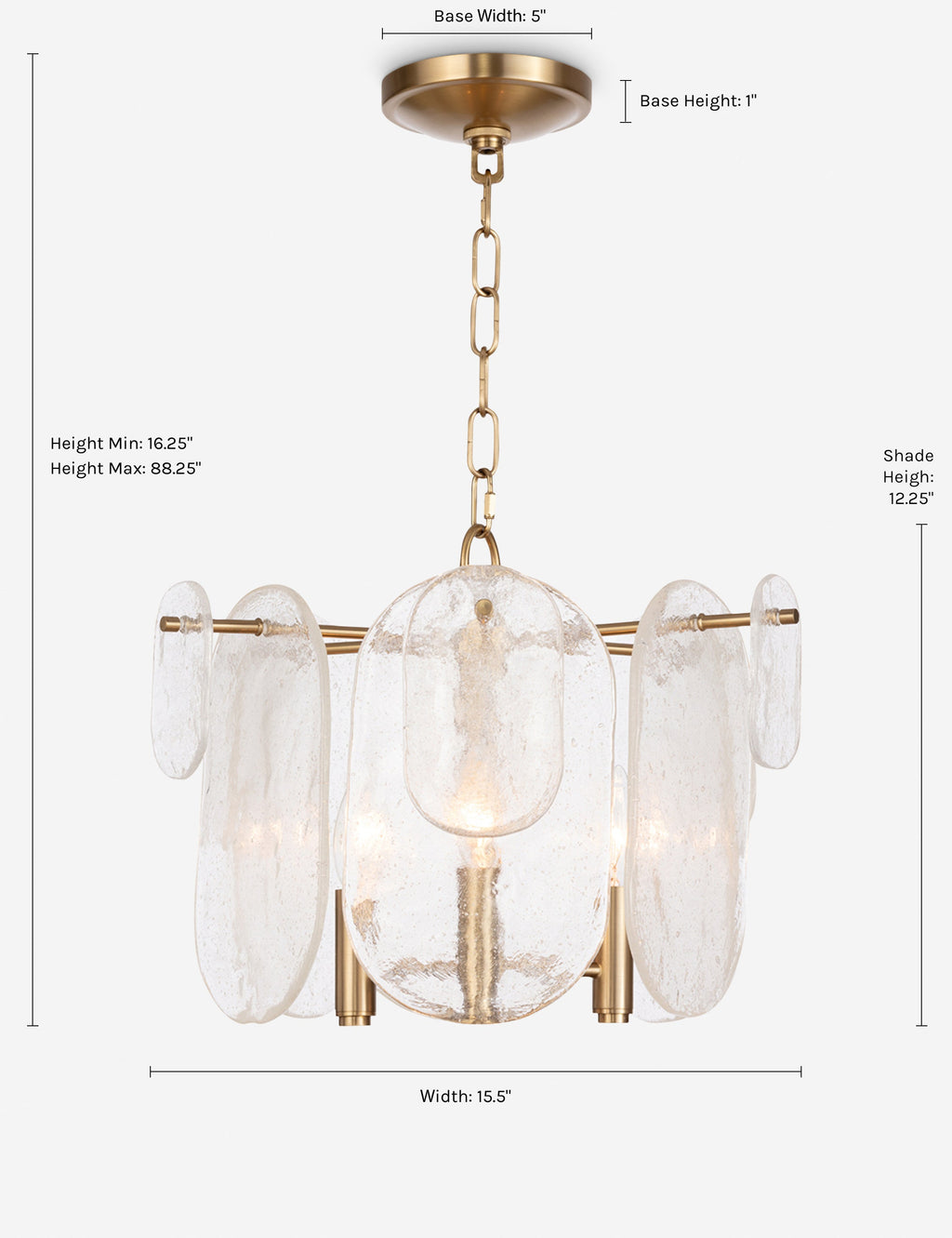 Lulu and Georgia - Echo Pendant Light by Regina Andrew