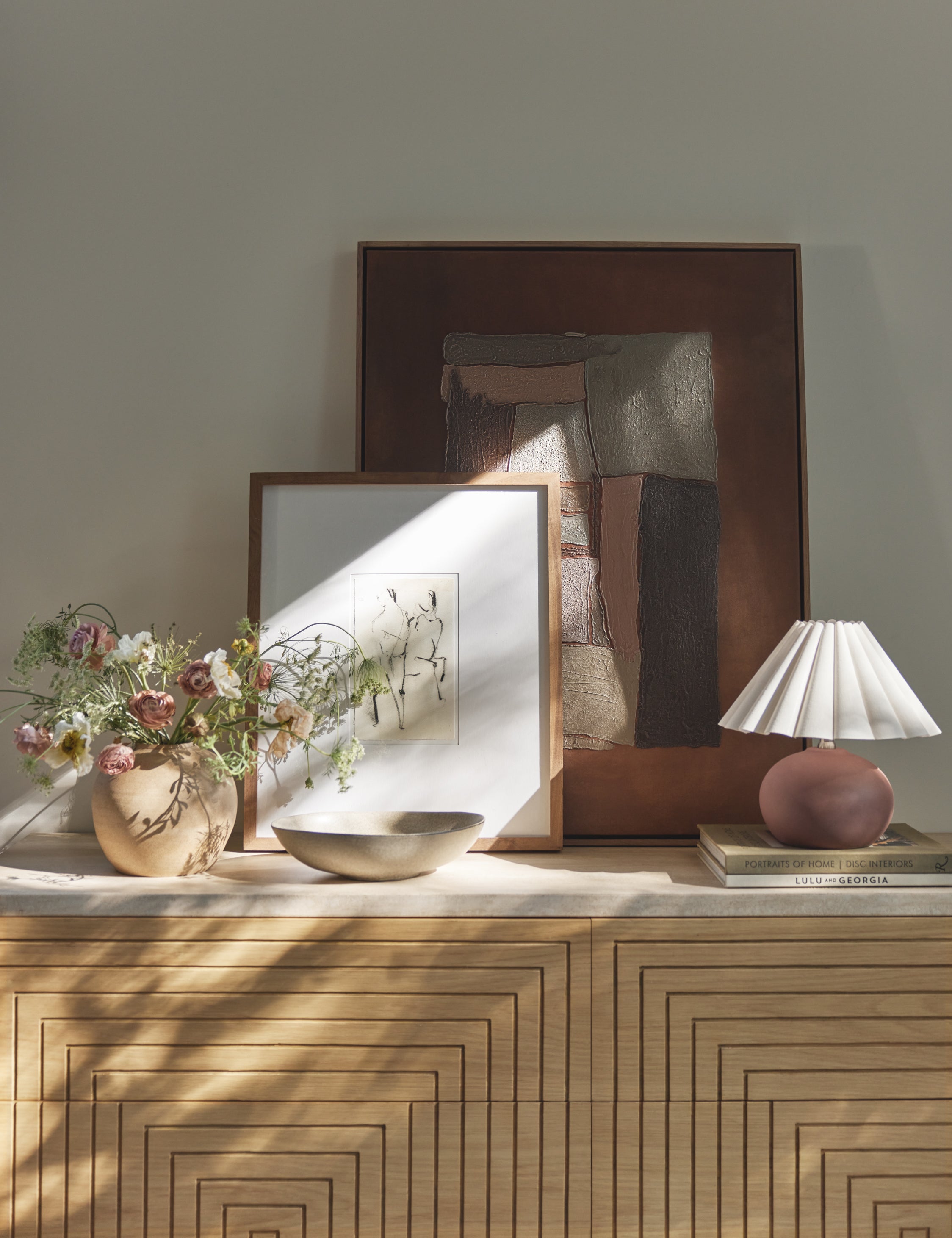 Lulu and Georgia - Figures II Wall Art By Gold Rush Art Co