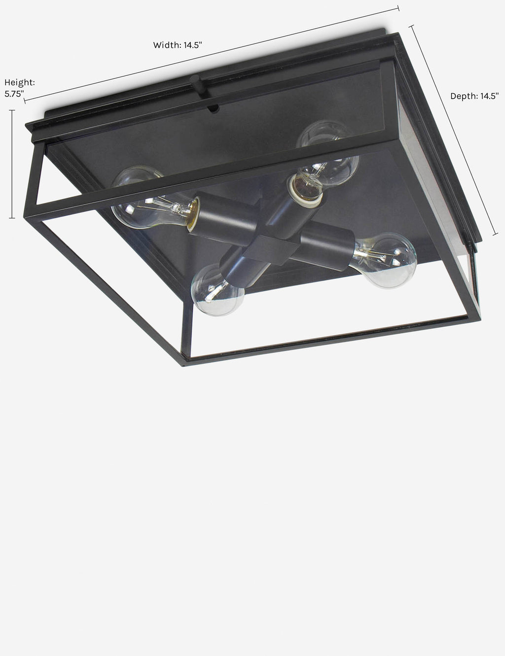Lulu and Georgia - Sydney Outdoor Flush Mount Light by Regina Andrew
