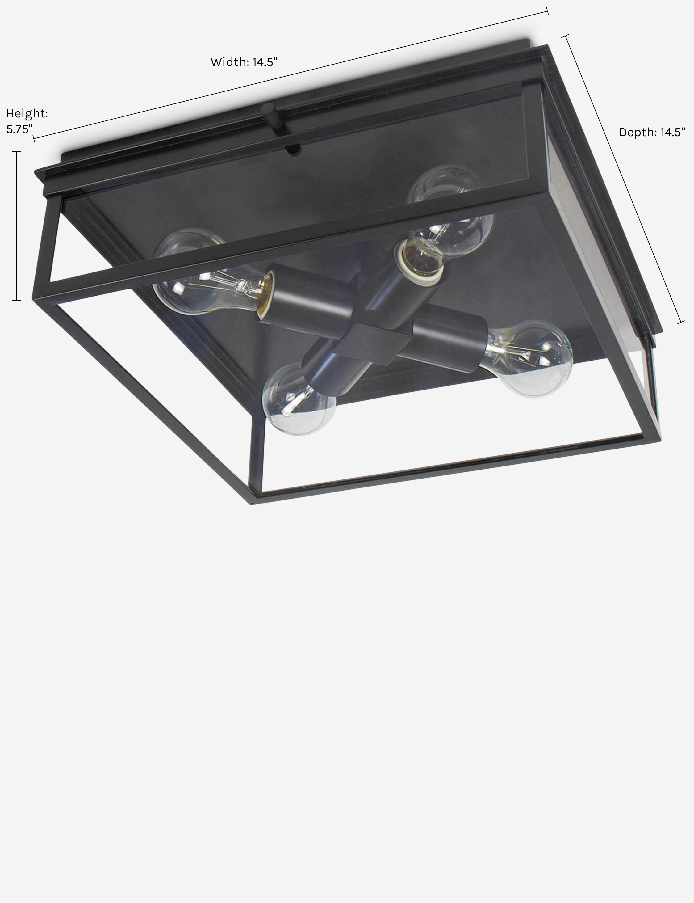 Lulu and Georgia - Sydney Outdoor Flush Mount Light by Regina Andrew