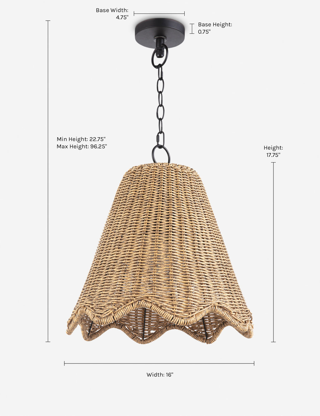 Lulu and Georgia - Summer Outdoor Pendant Light by Regina Andrew