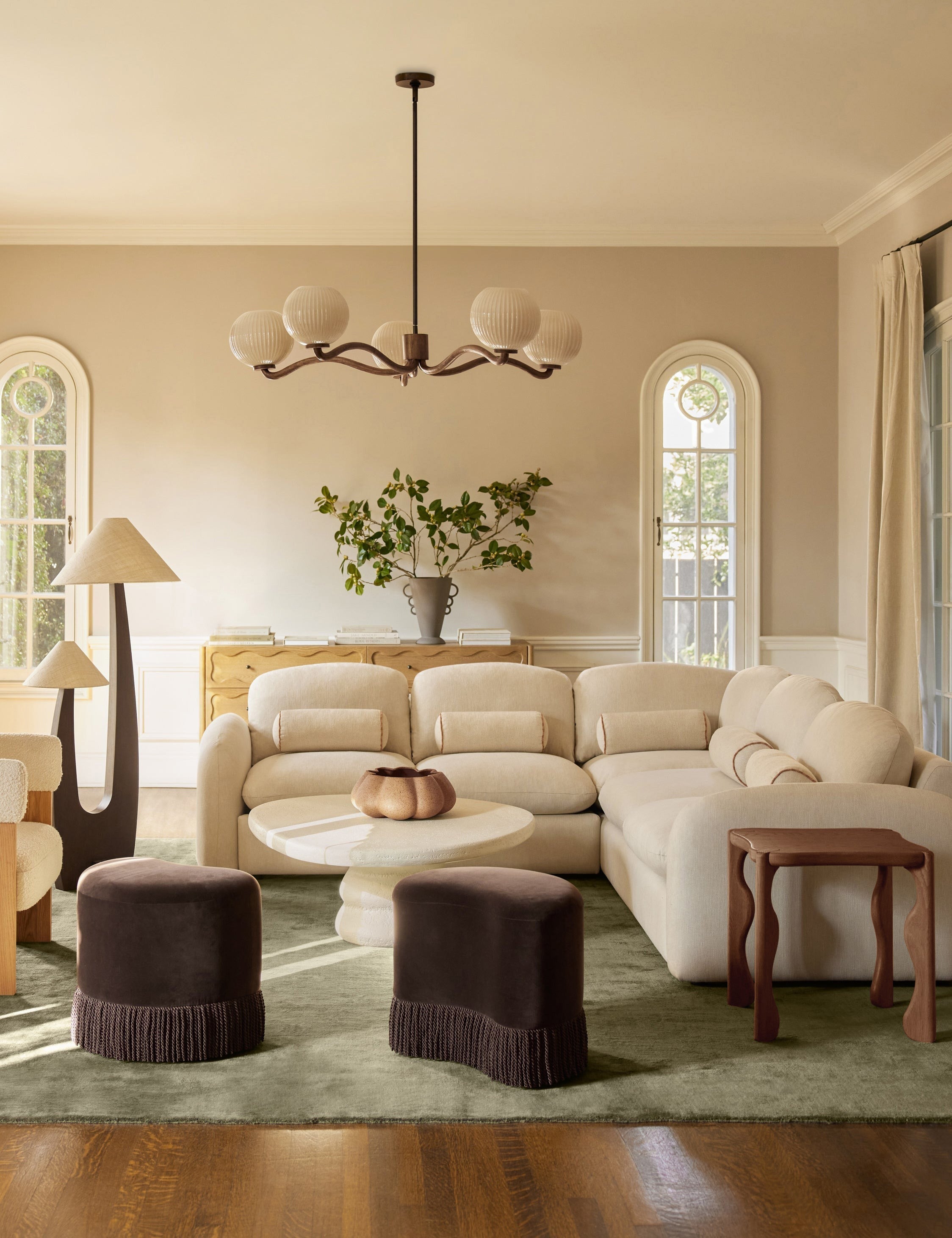 Lulu and Georgia - Hannu Indoor / Outdoor Round Coffee Table by Aimee Song