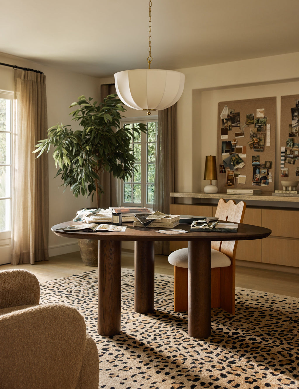 Lulu and Georgia - Ripple Dining Chair by Sarah Sherman Samuel