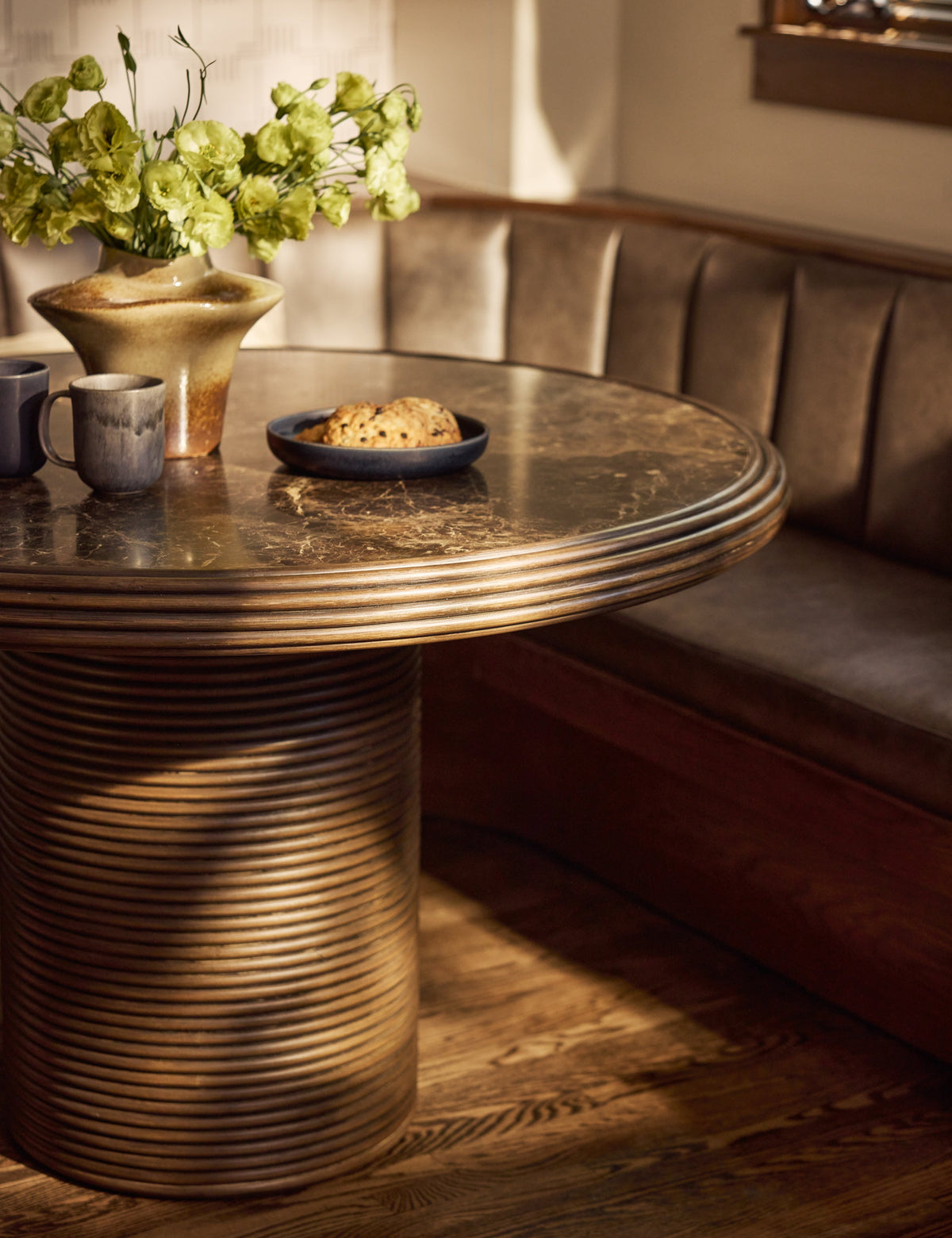Lulu and Georgia - Brume Round Dining Table by Élan Byrd