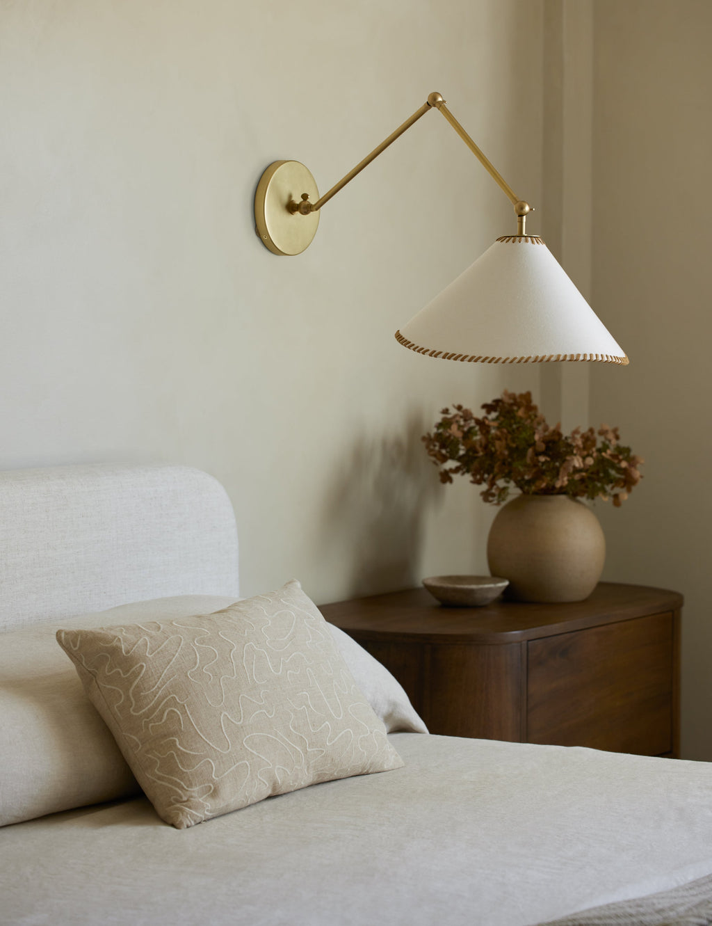 Lulu and Georgia - Topos Embroidered Pillow by Élan Byrd