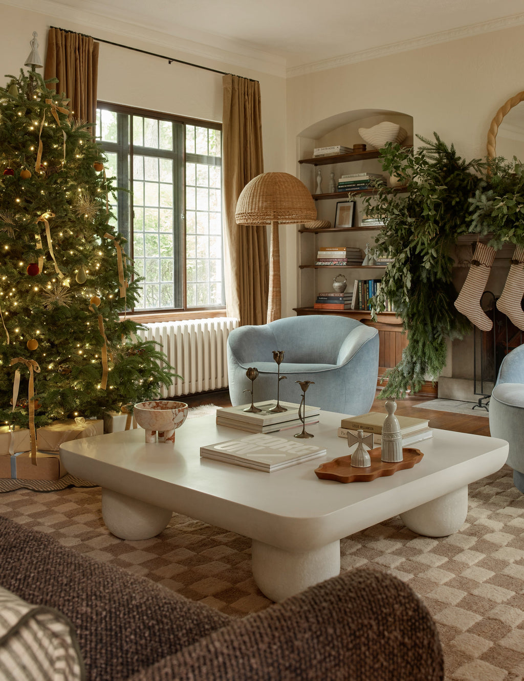 Lulu and Georgia - Clouded Square Coffee Table by Sarah Sherman Samuel