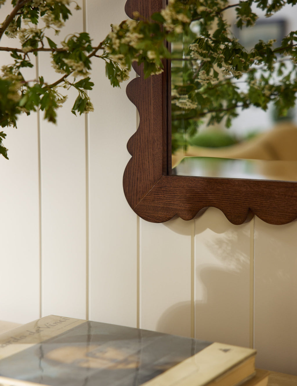 Lulu and Georgia - Longton Mantel Mirror by Ginny MacDonald