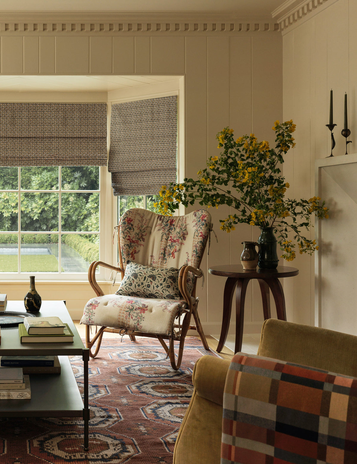 Lulu and Georgia - Open Box: Roma Accent Chair, Campden Floral by Heidi Caillier