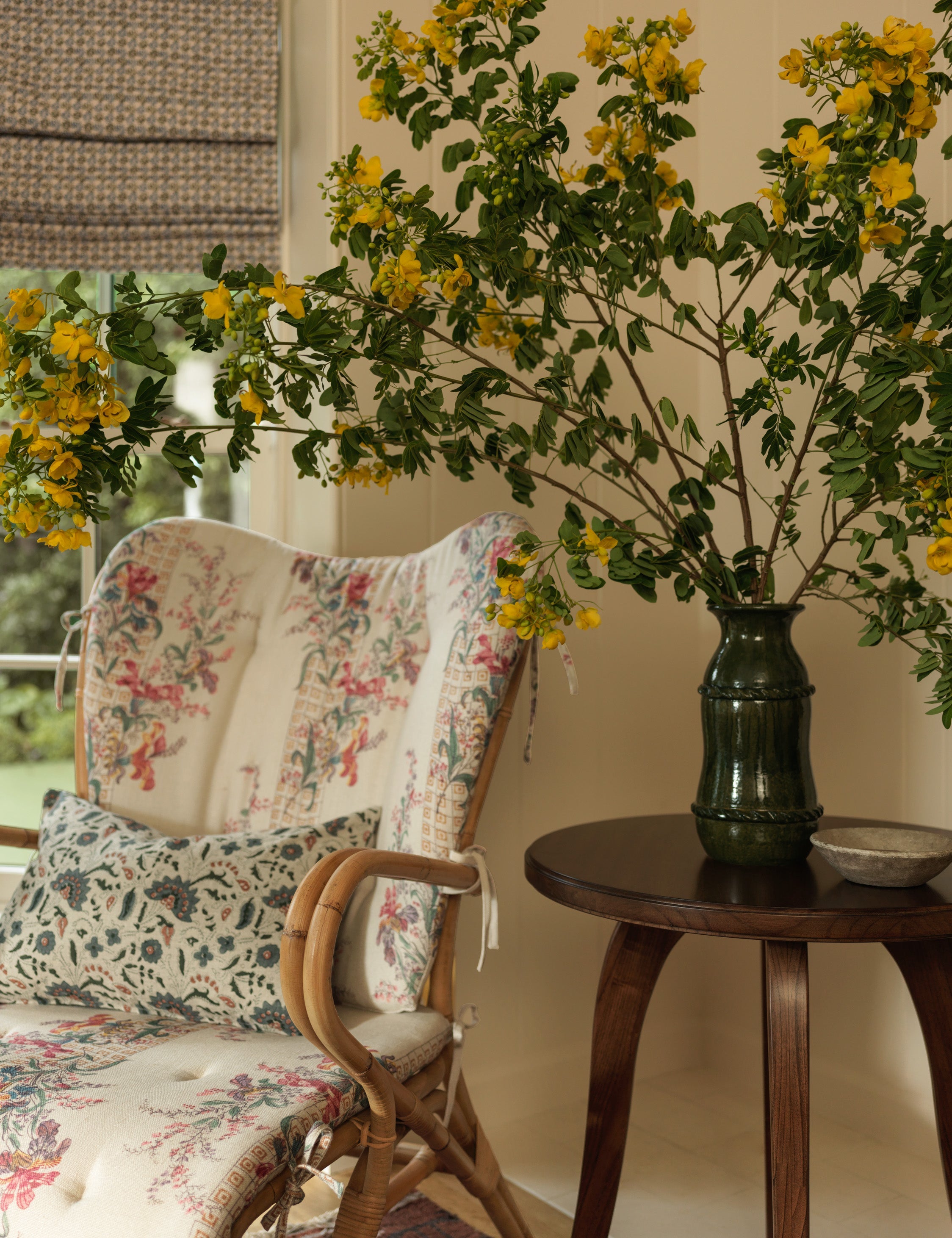 Lulu and Georgia - Fiore Round Side Table by Heidi Caillier
