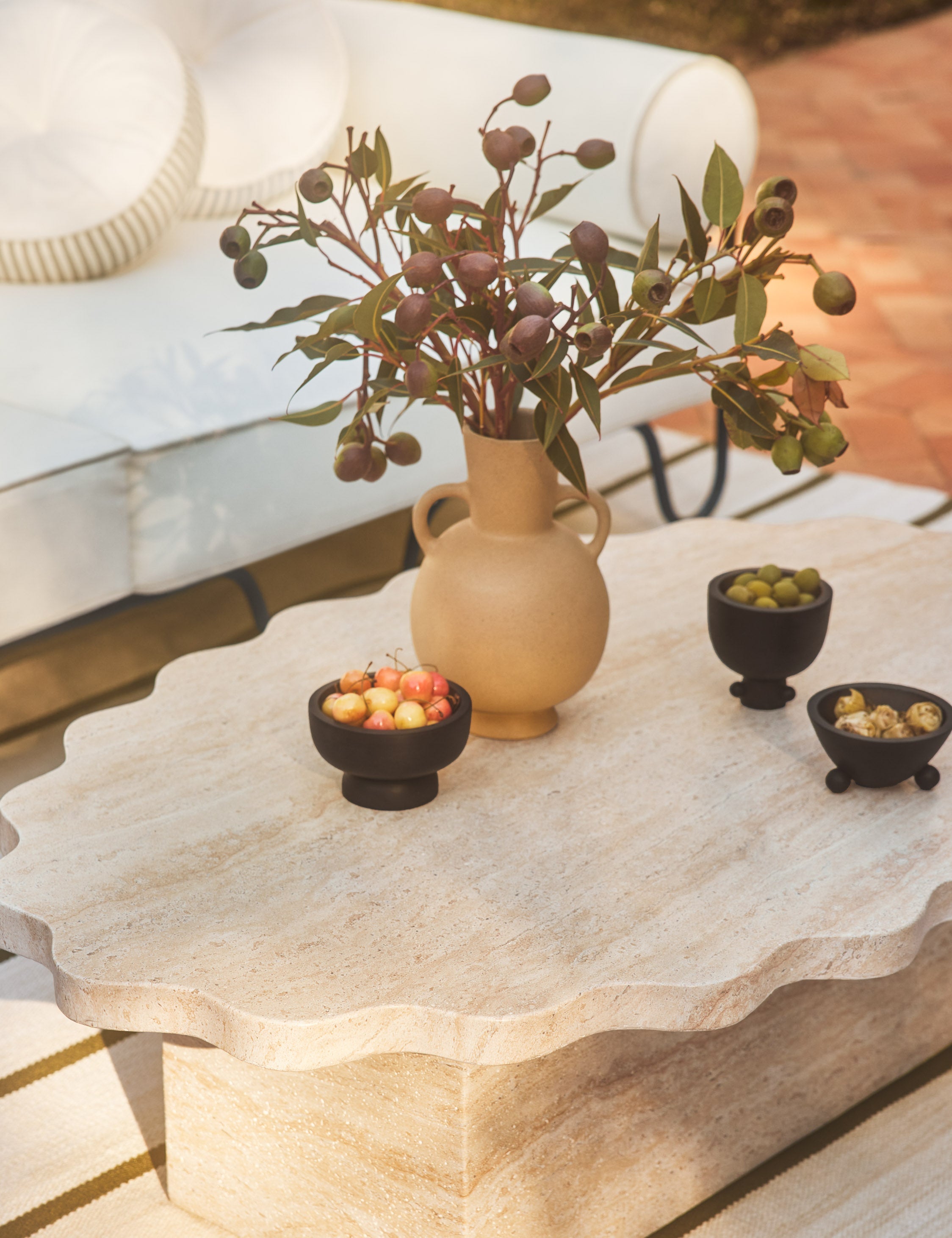 Lulu and Georgia - Belly Harappan Decorative Vase by Osmos Studio