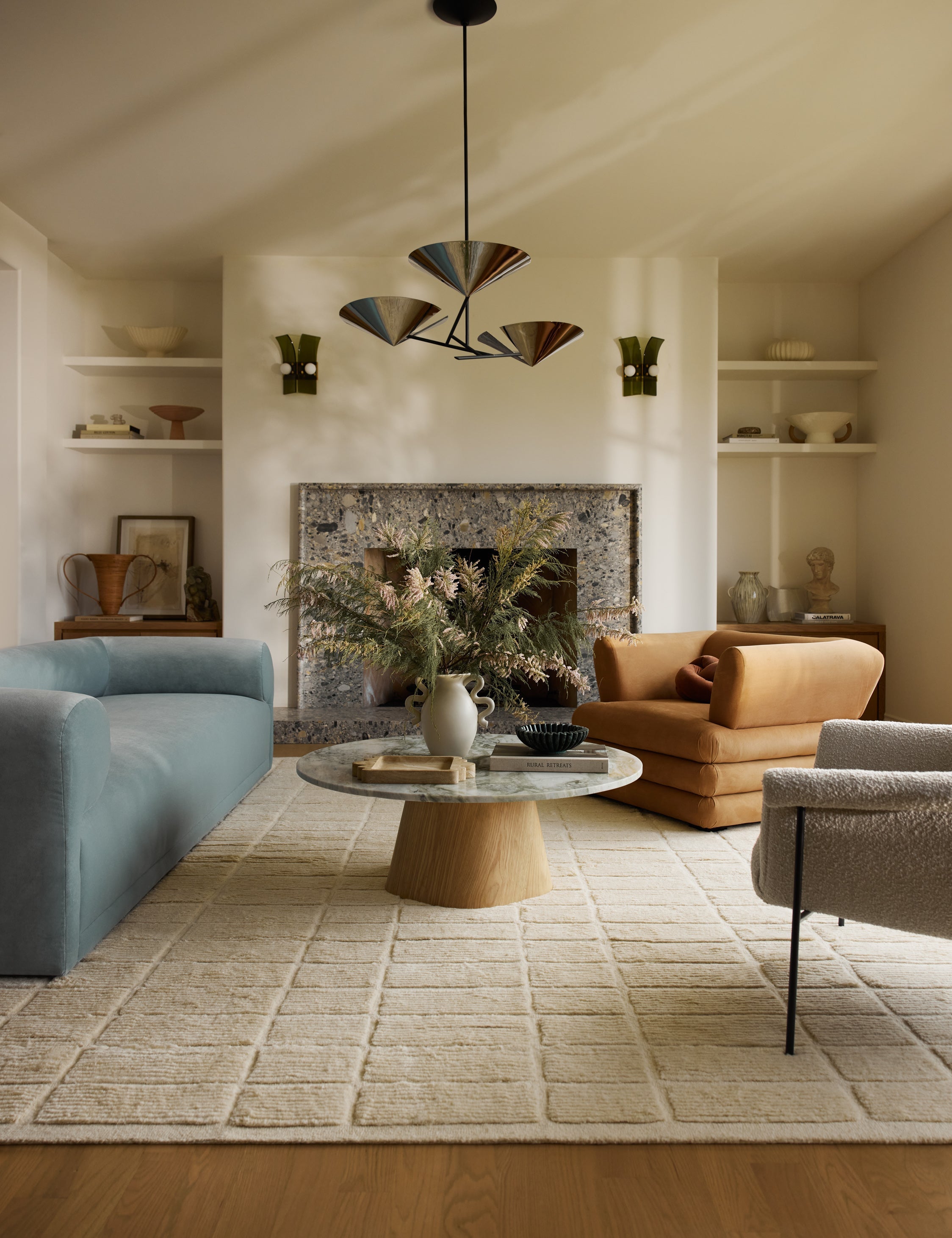 Lulu and Georgia - Open Box: Geller Rug Ivory, 9' x 12'