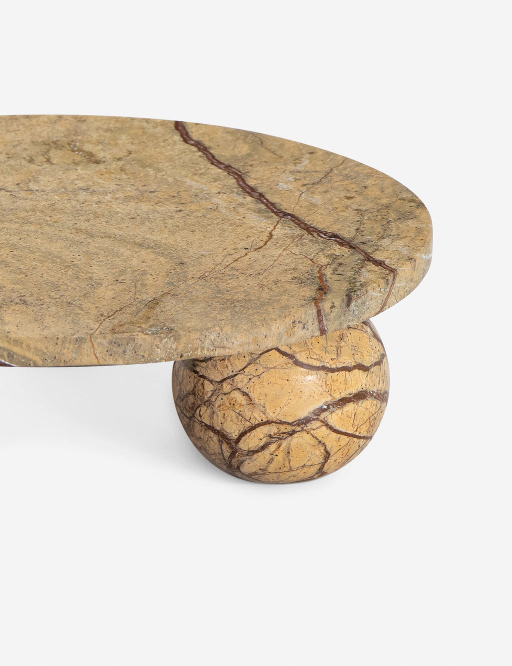 Lulu and Georgia - Marlow Marble Plate by Regina Andrew