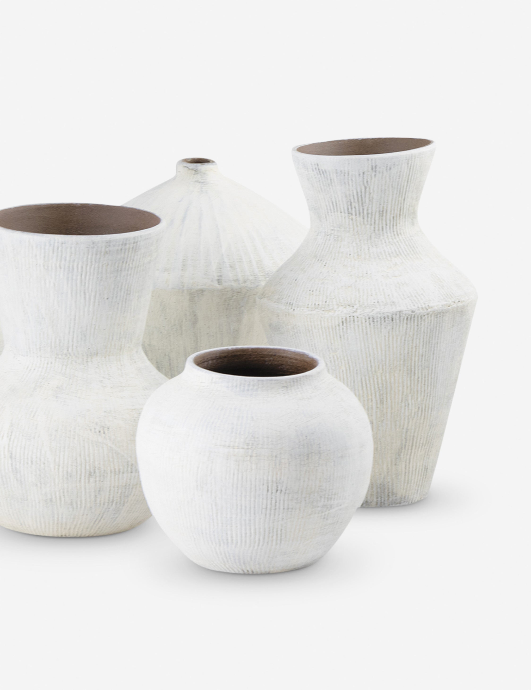 Lulu and Georgia - Noor Ceramic Vases (Set of 5) by Regina Andrew