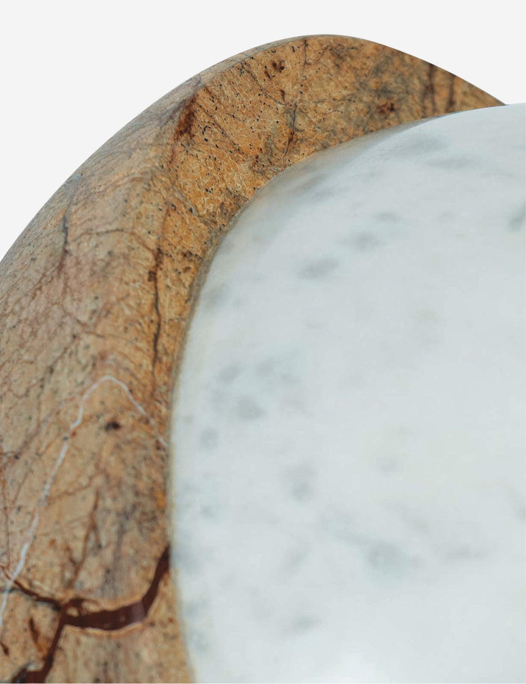 Lulu and Georgia - Flint Marble Sphere by Regina Andrew