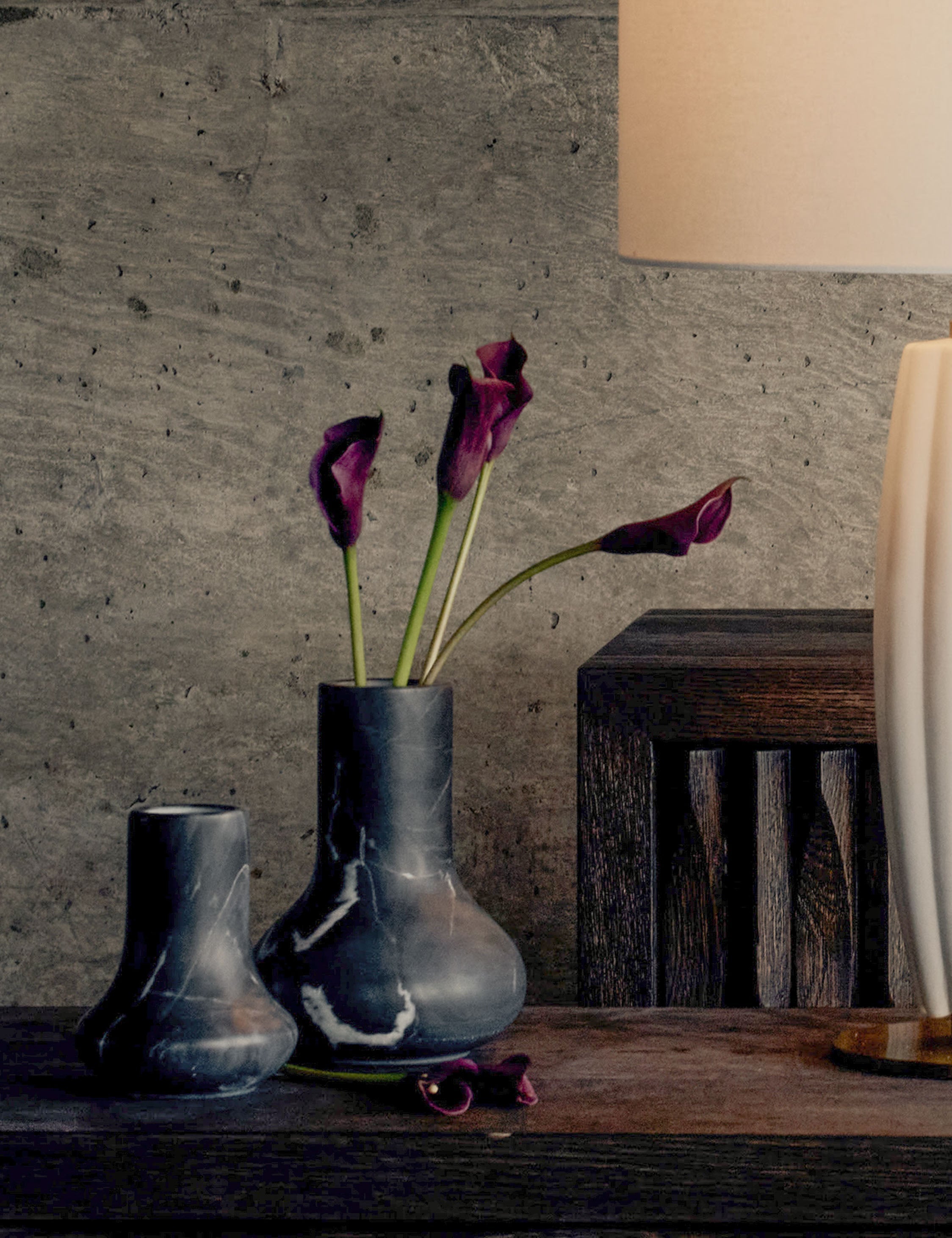 Lulu and Georgia - Jasper Marble Vase by Regina Andrew
