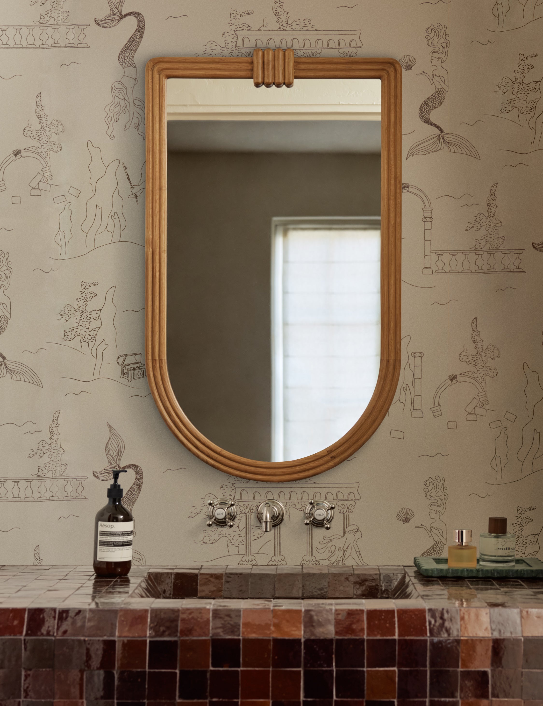 Lulu and Georgia - Teo Mirror by Sarah Sherman Samuel