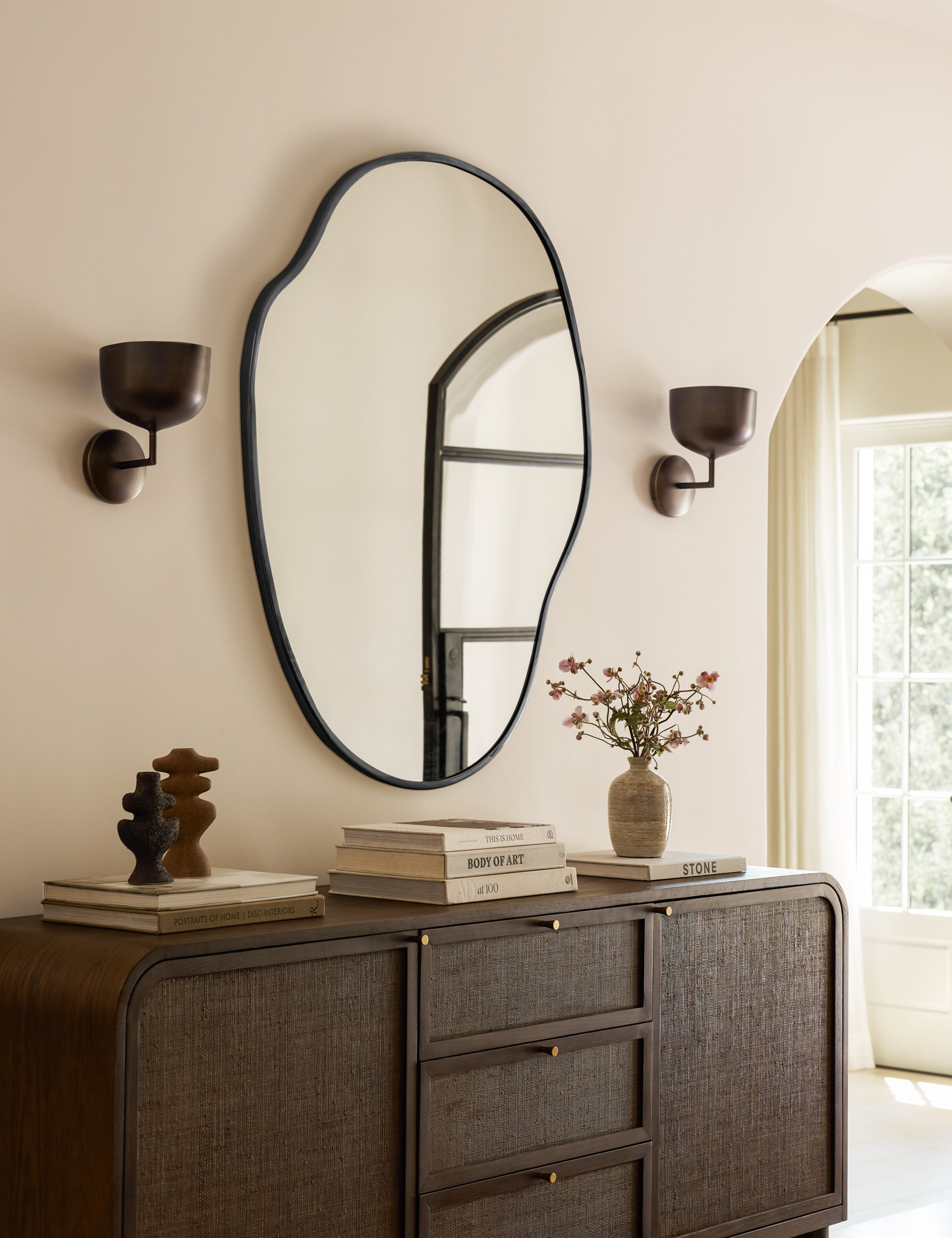 Lulu and Georgia - Puddle Mirror by Sarah Sherman Samuel