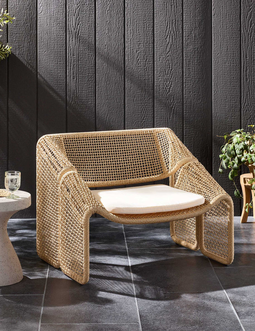 Lulu and Georgia - Jolie Indoor / Outdoor Accent Chair