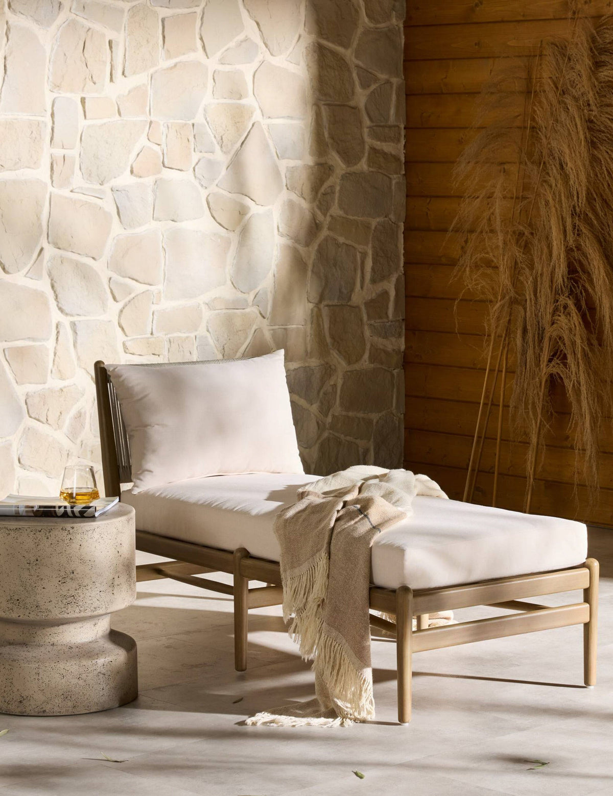 Lulu and Georgia - Sanders Outdoor Chaise Lounge