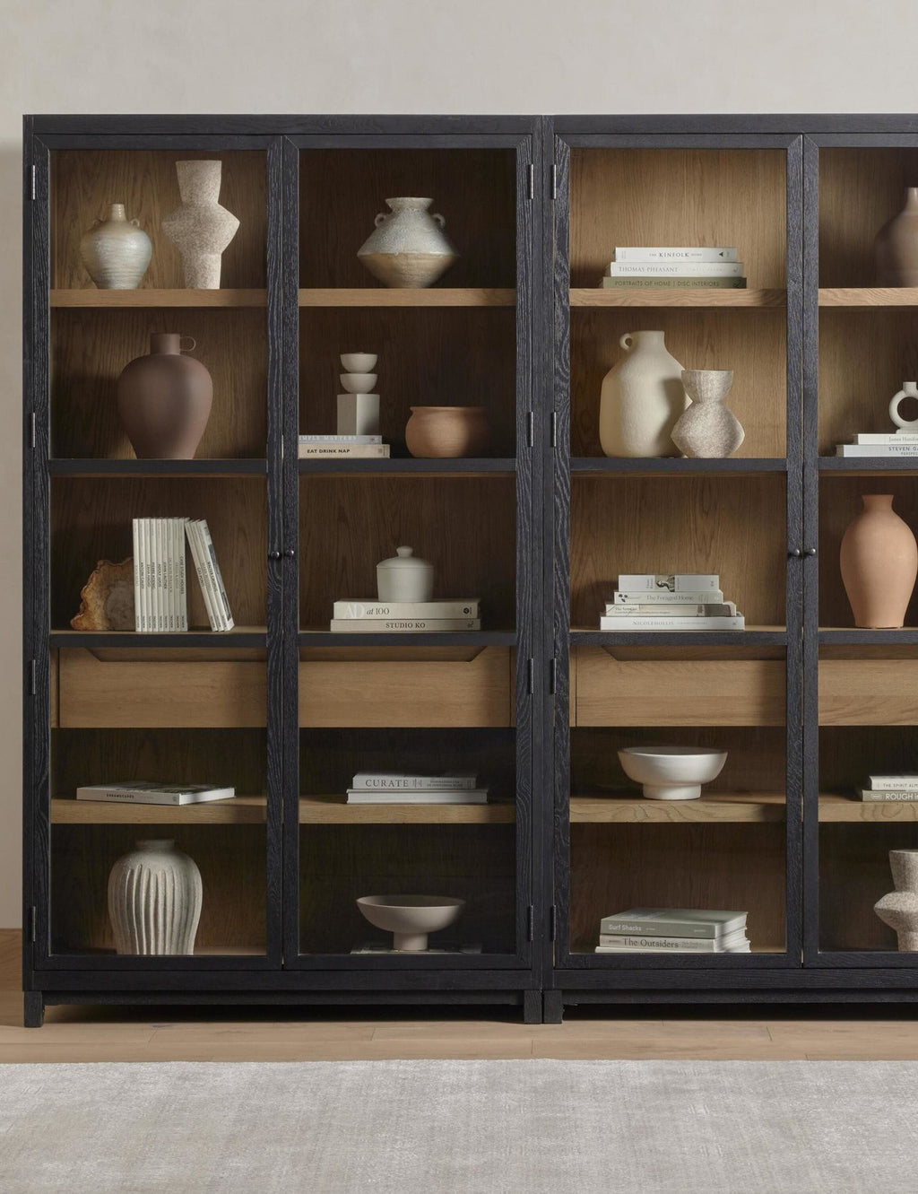 Lulu and Georgia - Carly Double Full Curio Cabinet