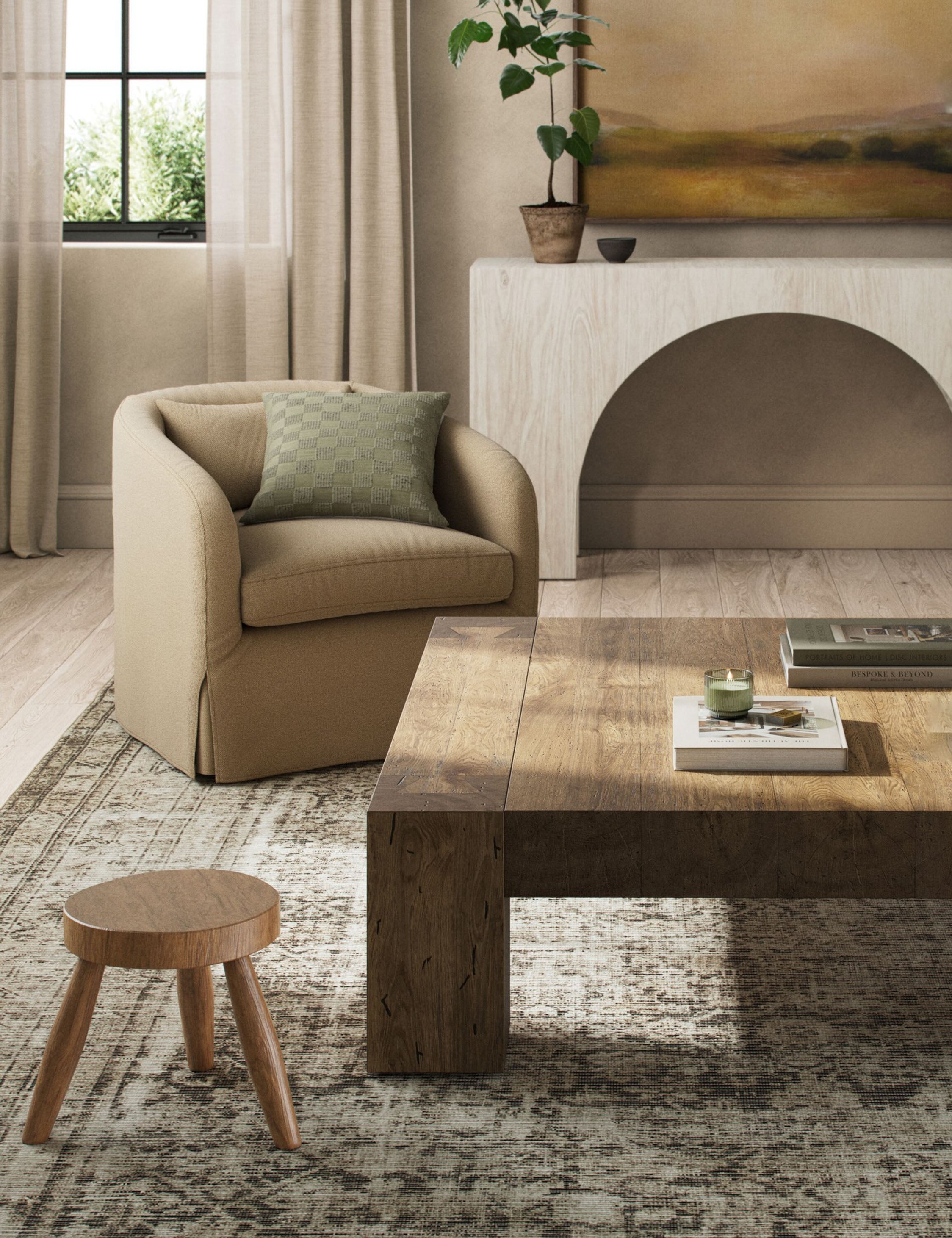 Lulu and Georgia - Bevan Square Coffee Table