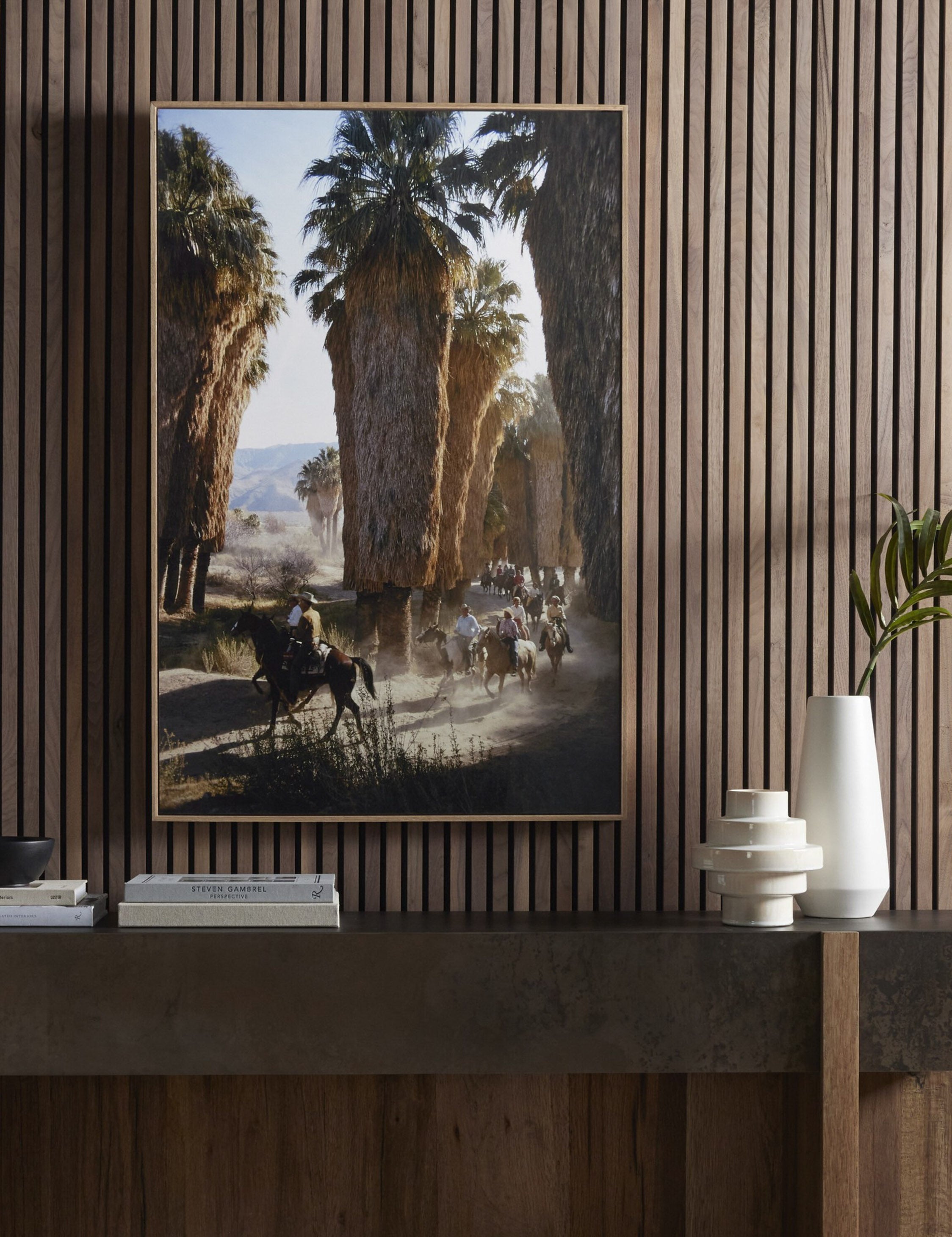 Lulu and Georgia - Palm Springs Riders Photography Print by Slim Aarons