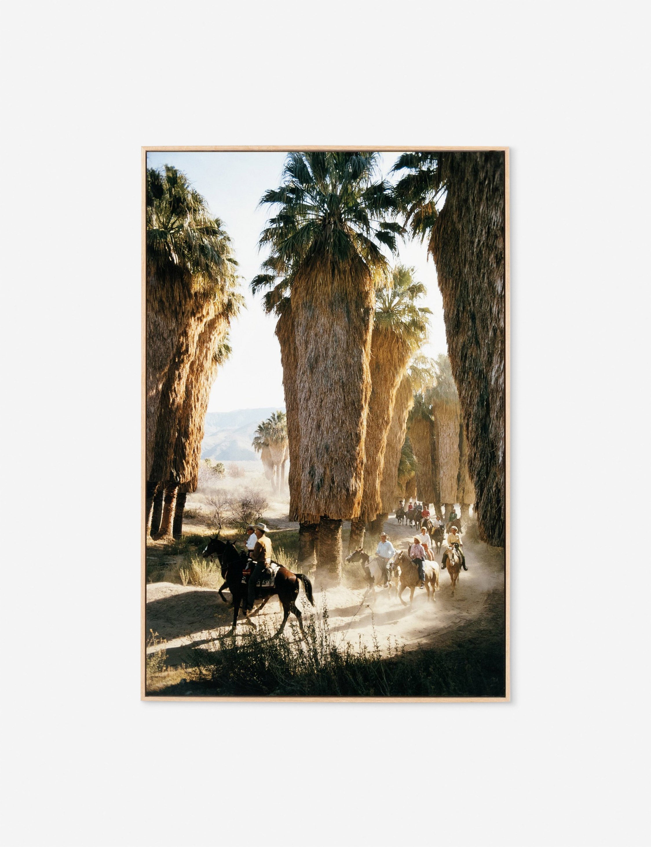 Lulu and Georgia - Palm Springs Riders Photography Print by Slim Aarons
