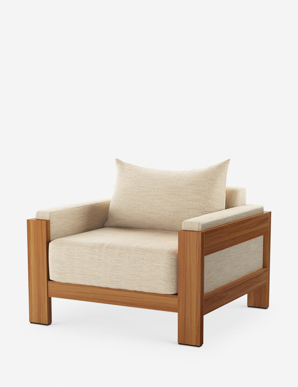 Lulu and Georgia - Sanford Outdoor Teak Accent Chair