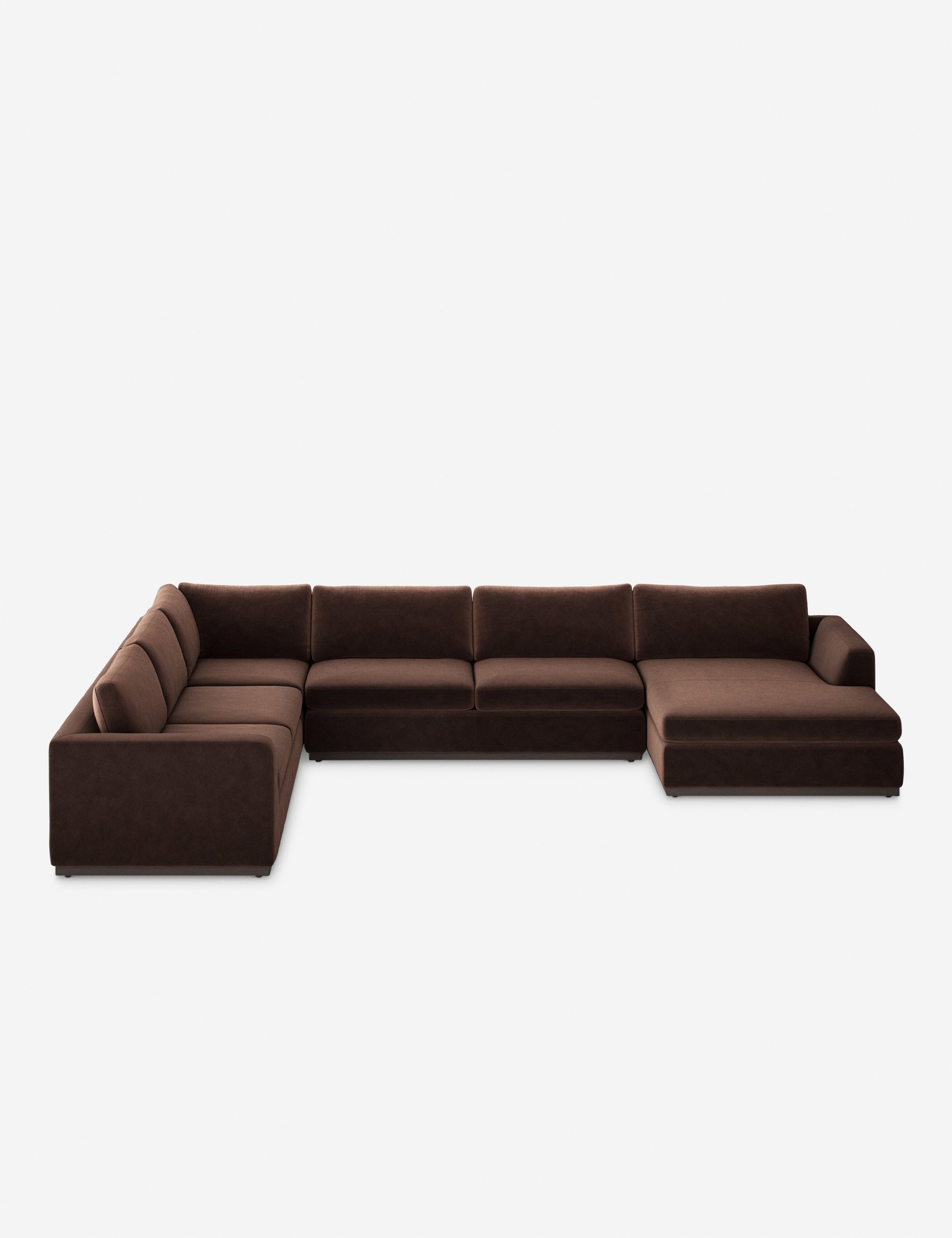 Lulu and Georgia - Daniston Modular Corner Chaise Sectional Sofa
