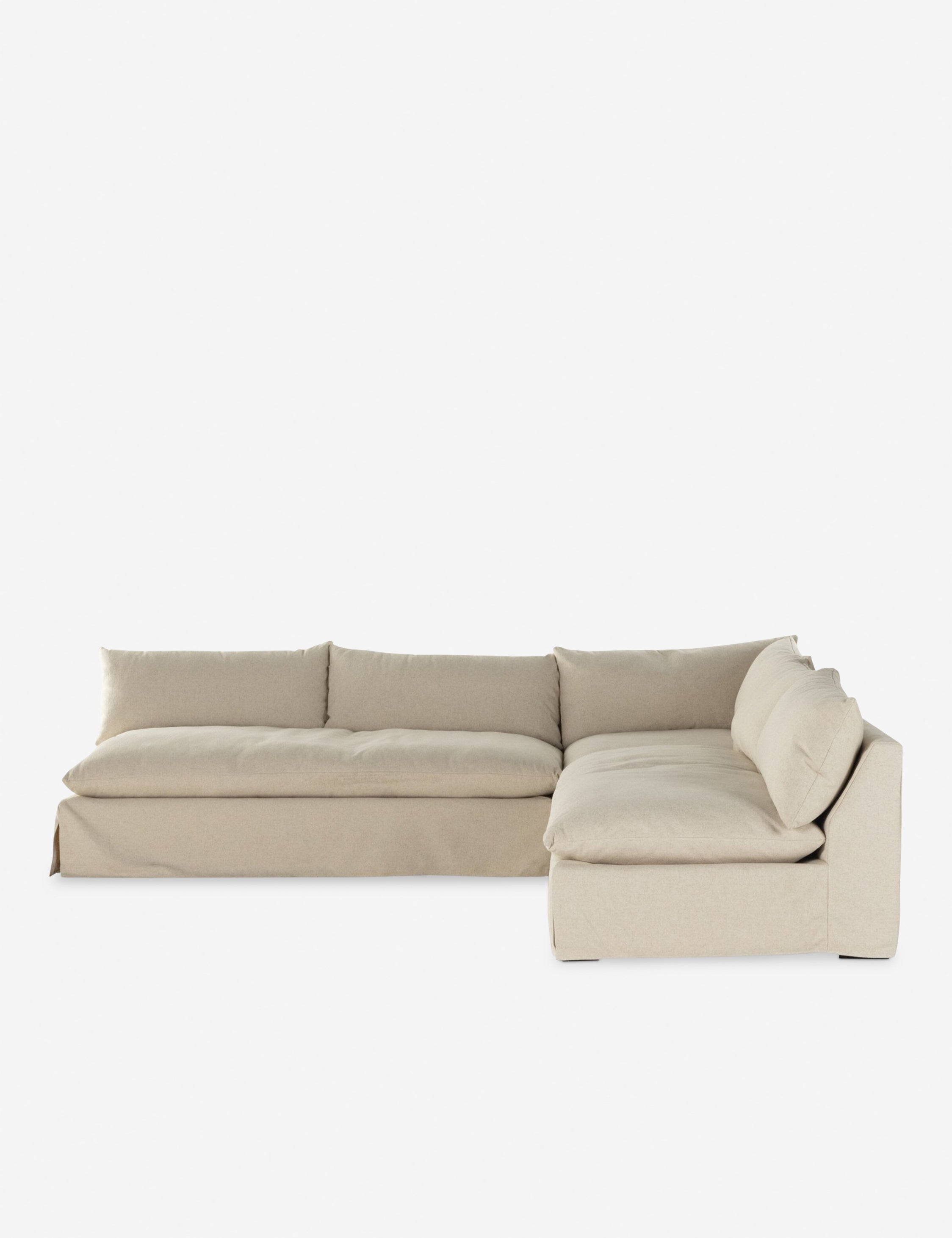 Lulu and Georgia - Penn Slipcover Sectional Sofa
