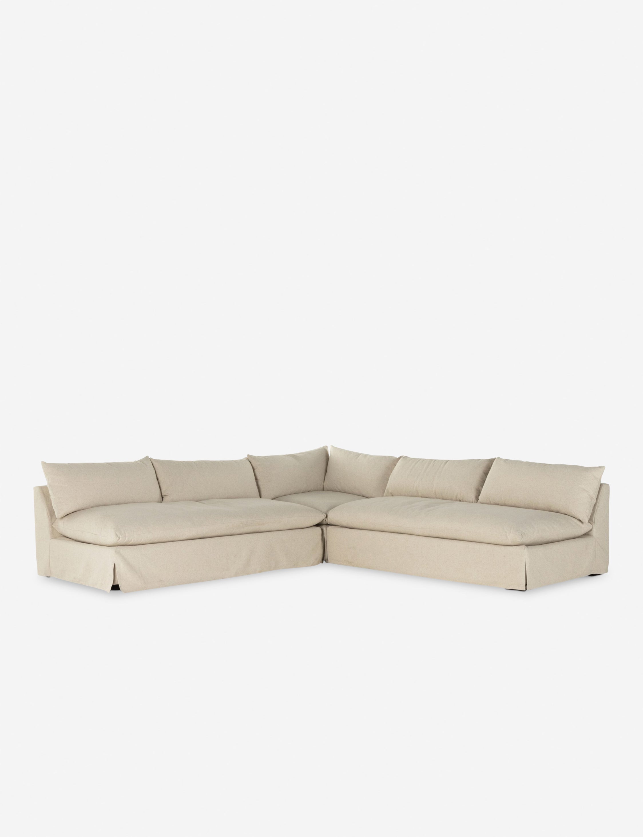 Lulu and Georgia - Penn Slipcover Sectional Sofa