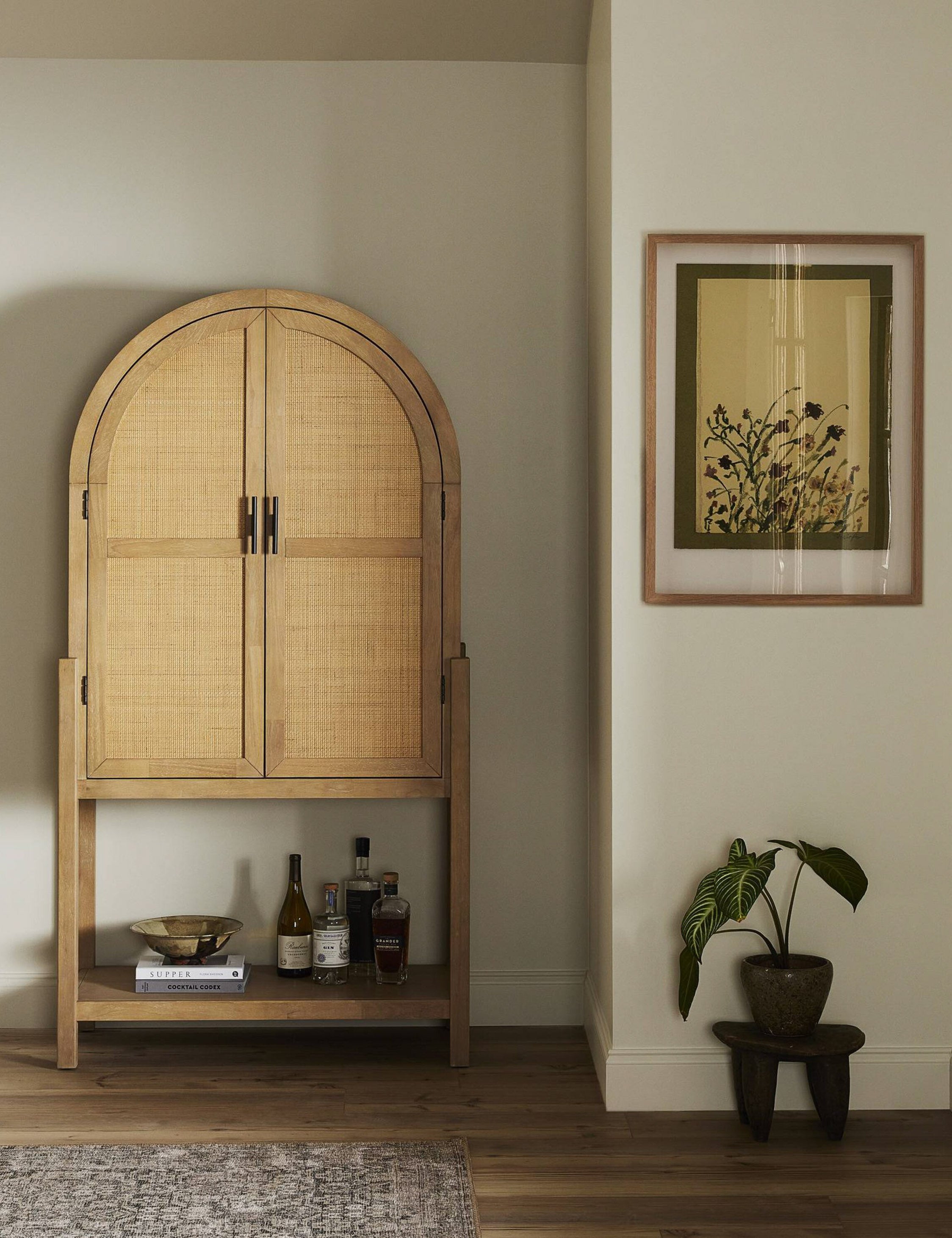 Lulu and Georgia - Philene Tall Bar Cabinet