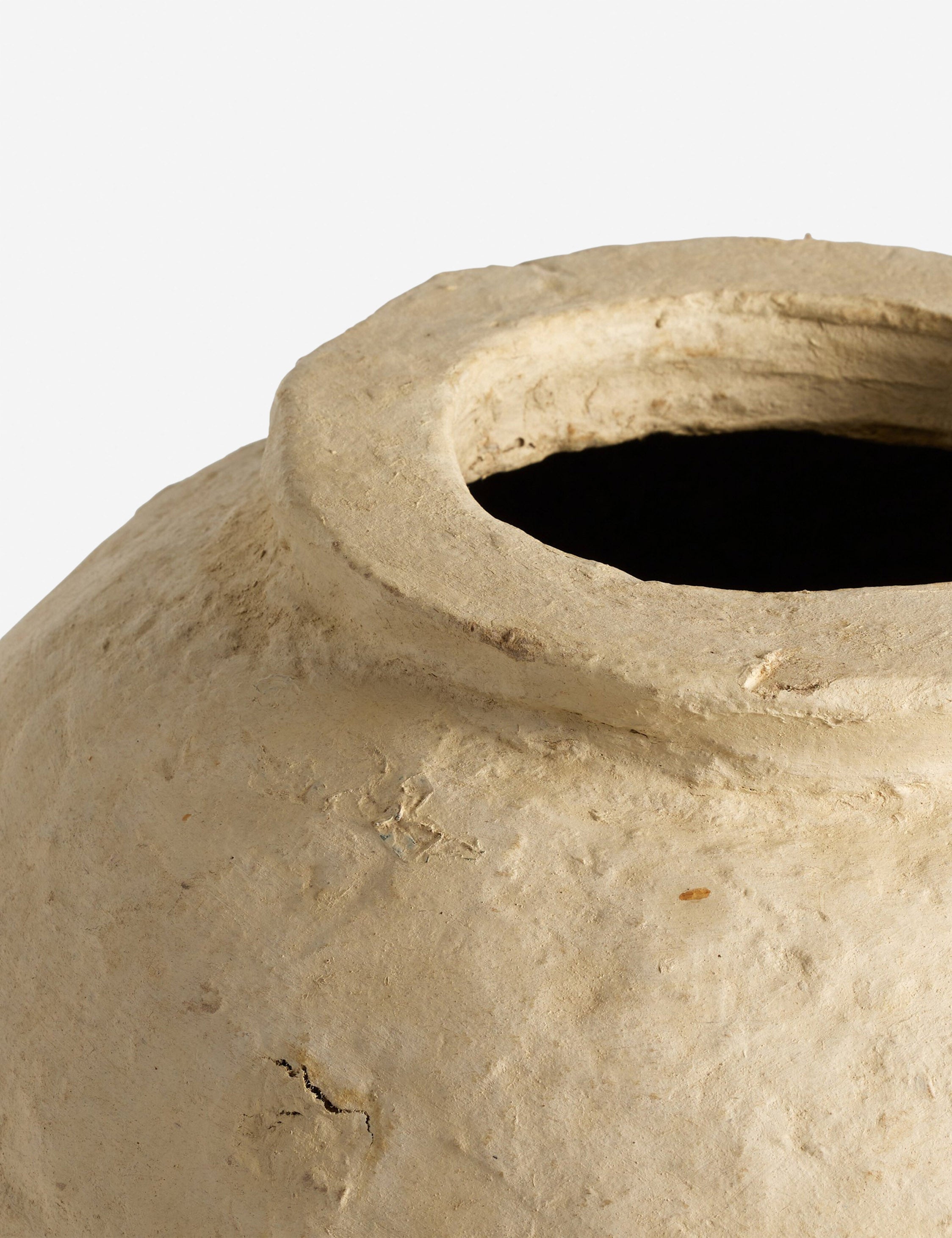 Lulu and Georgia - Olivos Paper Mache Decorative Vase by Amber Lewis x Four Hands