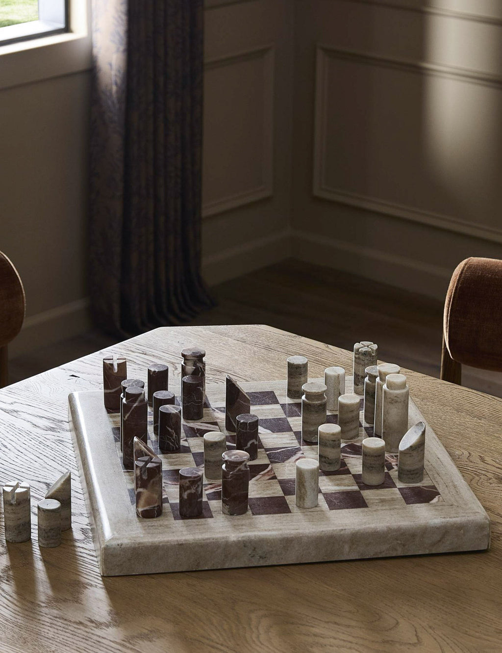Lulu and Georgia - Landon Chess Set