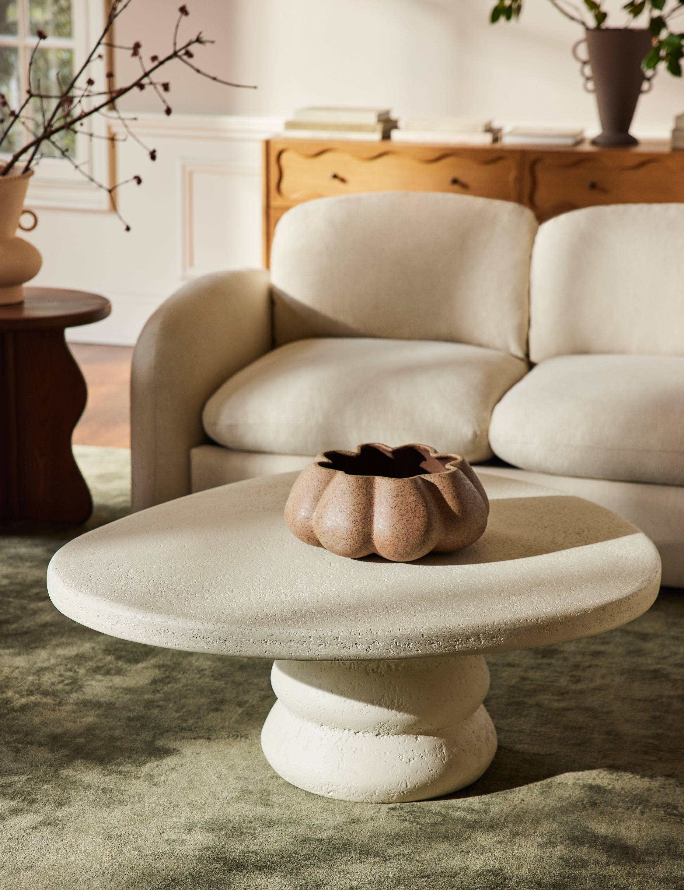 Lulu and Georgia - Hannu Indoor / Outdoor Round Coffee Table by Aimee Song