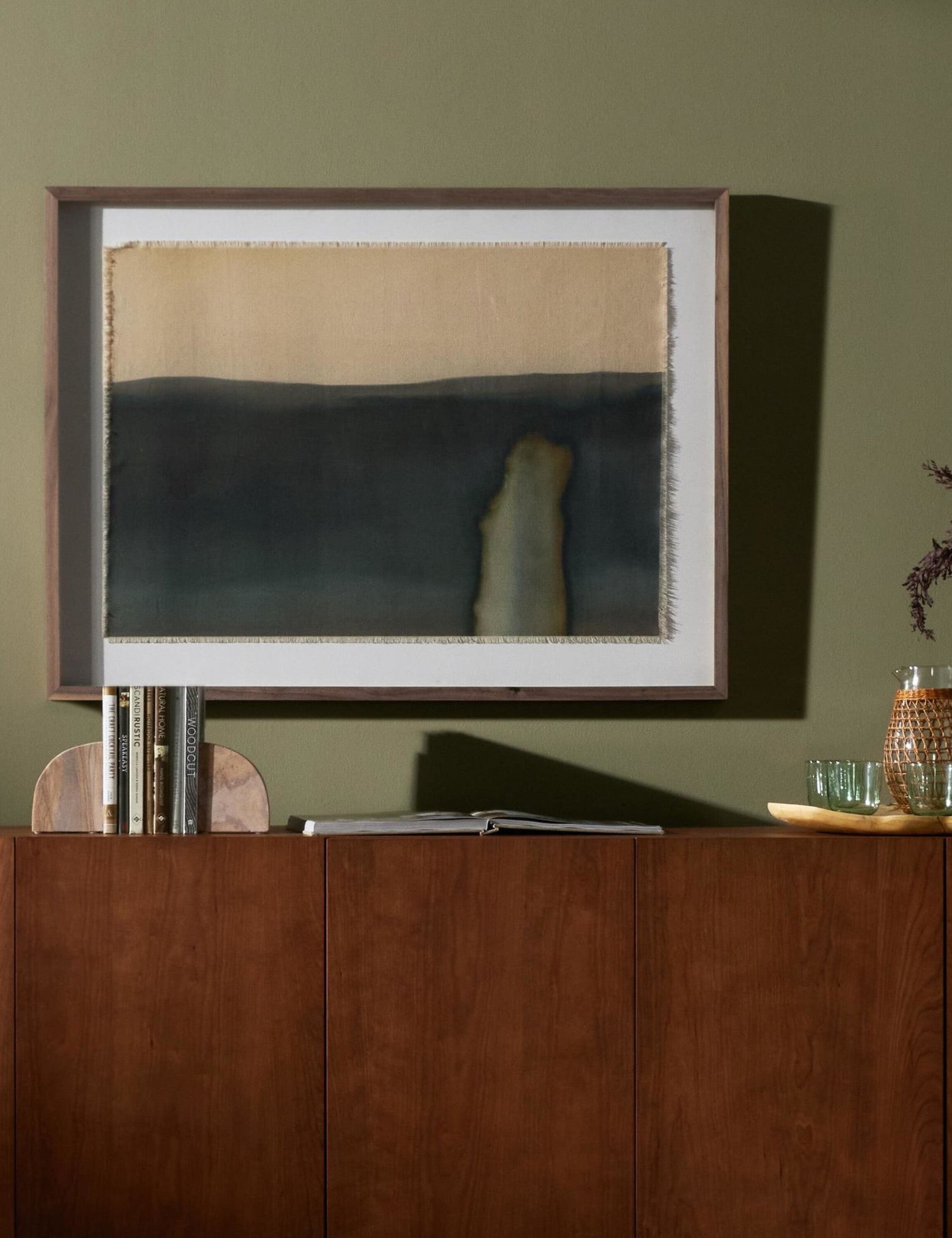 Lulu and Georgia - Abstract Ombre 16 Wall Art by Roseanne Kenny